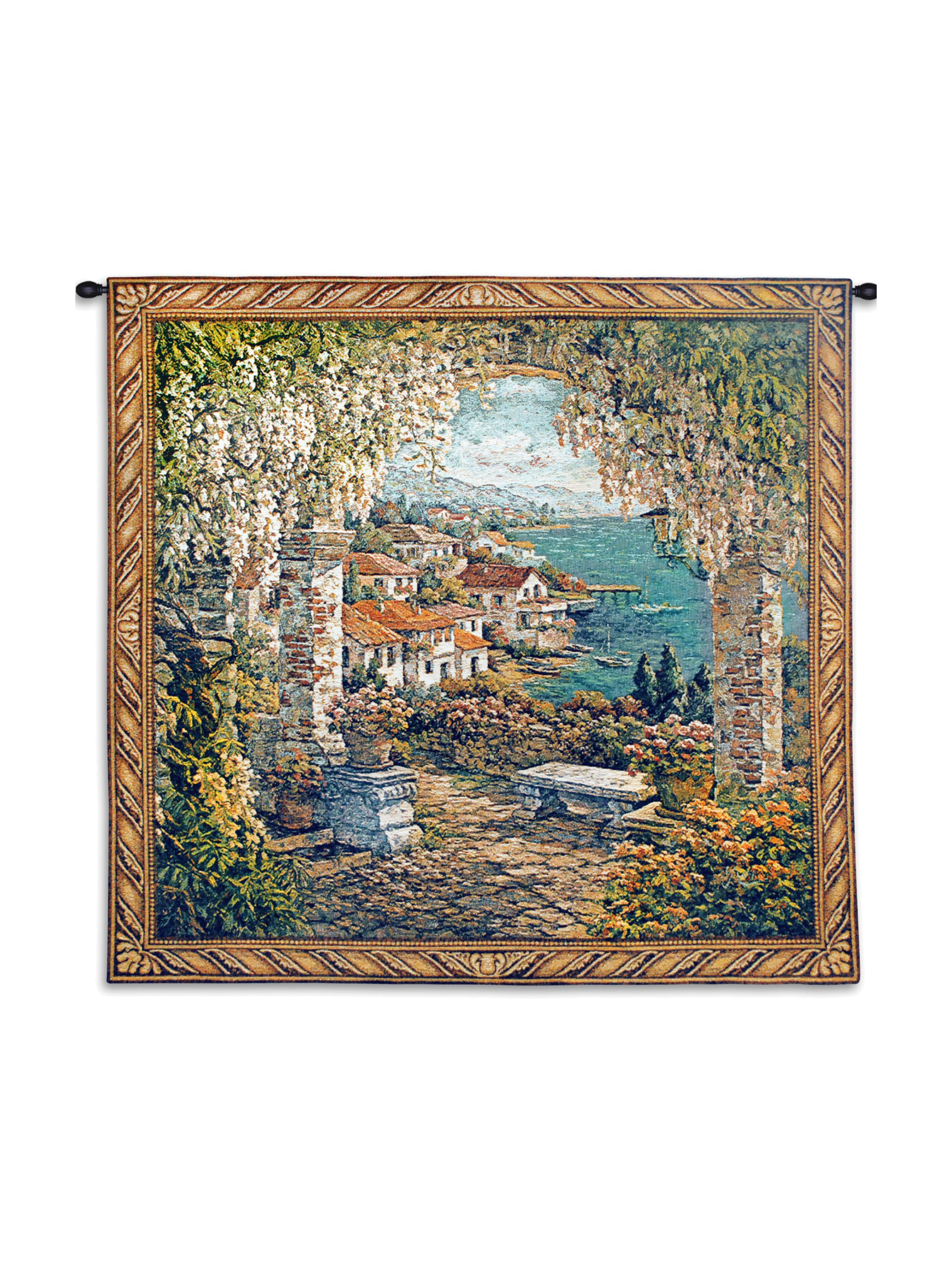 Seaview Hideaway Large Wall Tapestry