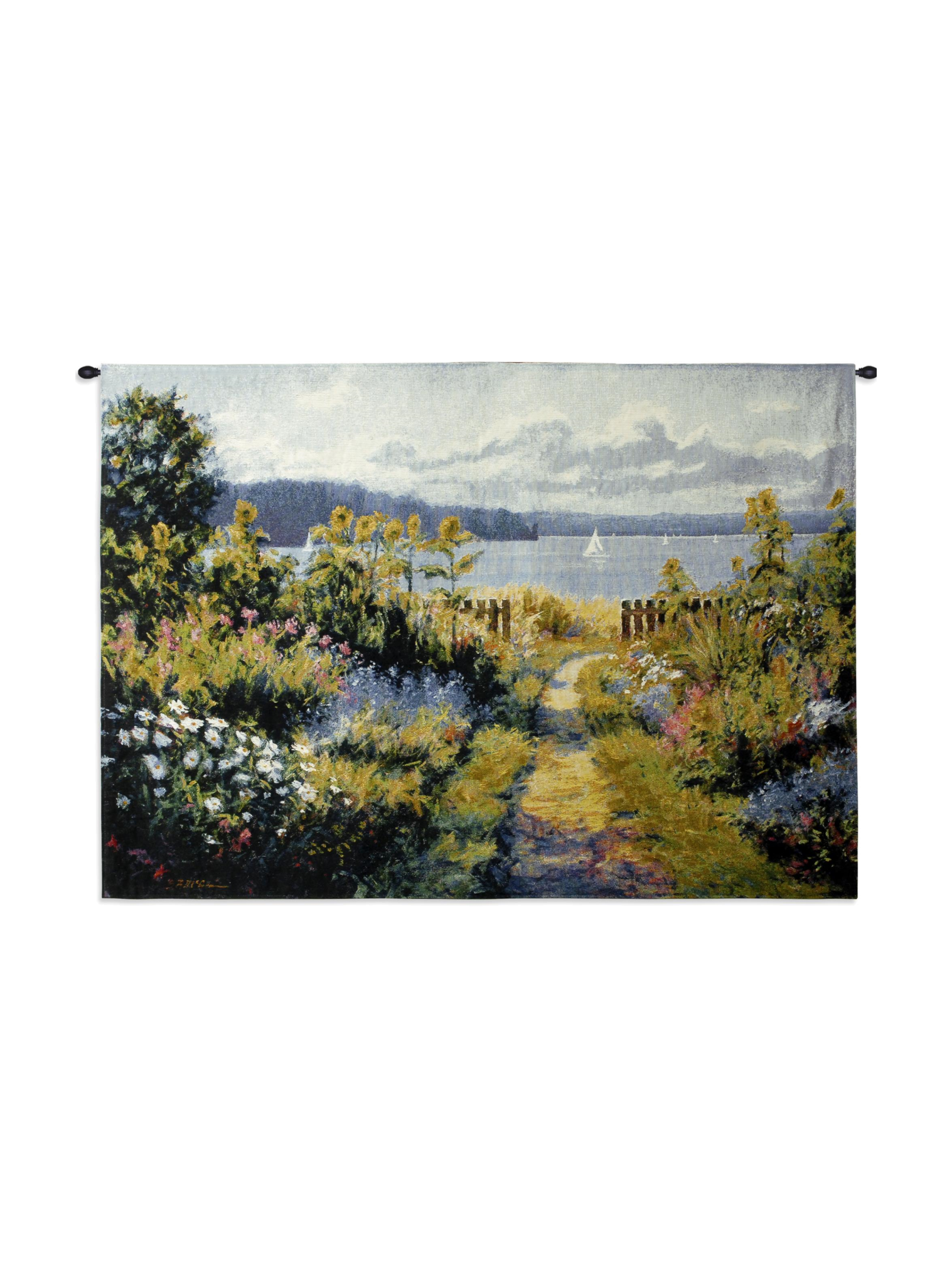 Garden View Wall Tapestry