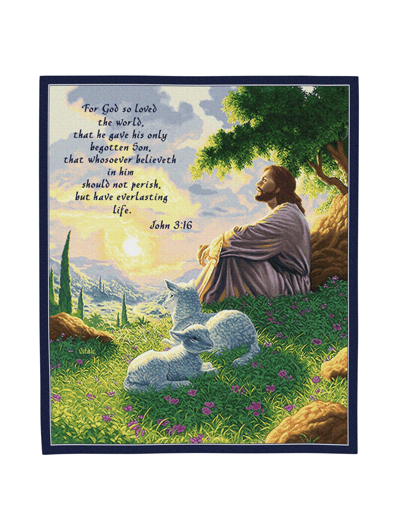 John 3:16 Wall Tapestry