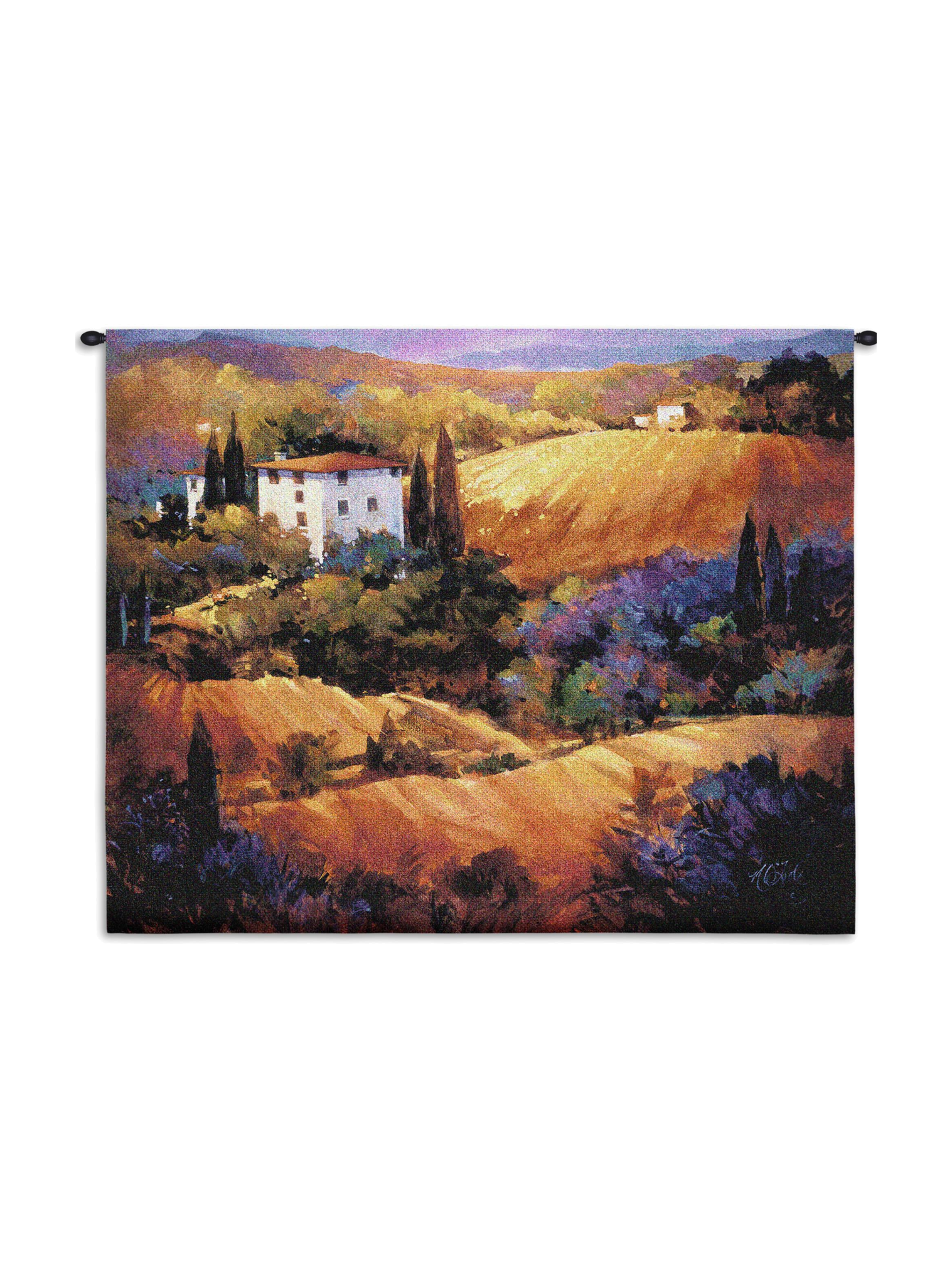 Evening Glow Wall Tapestry