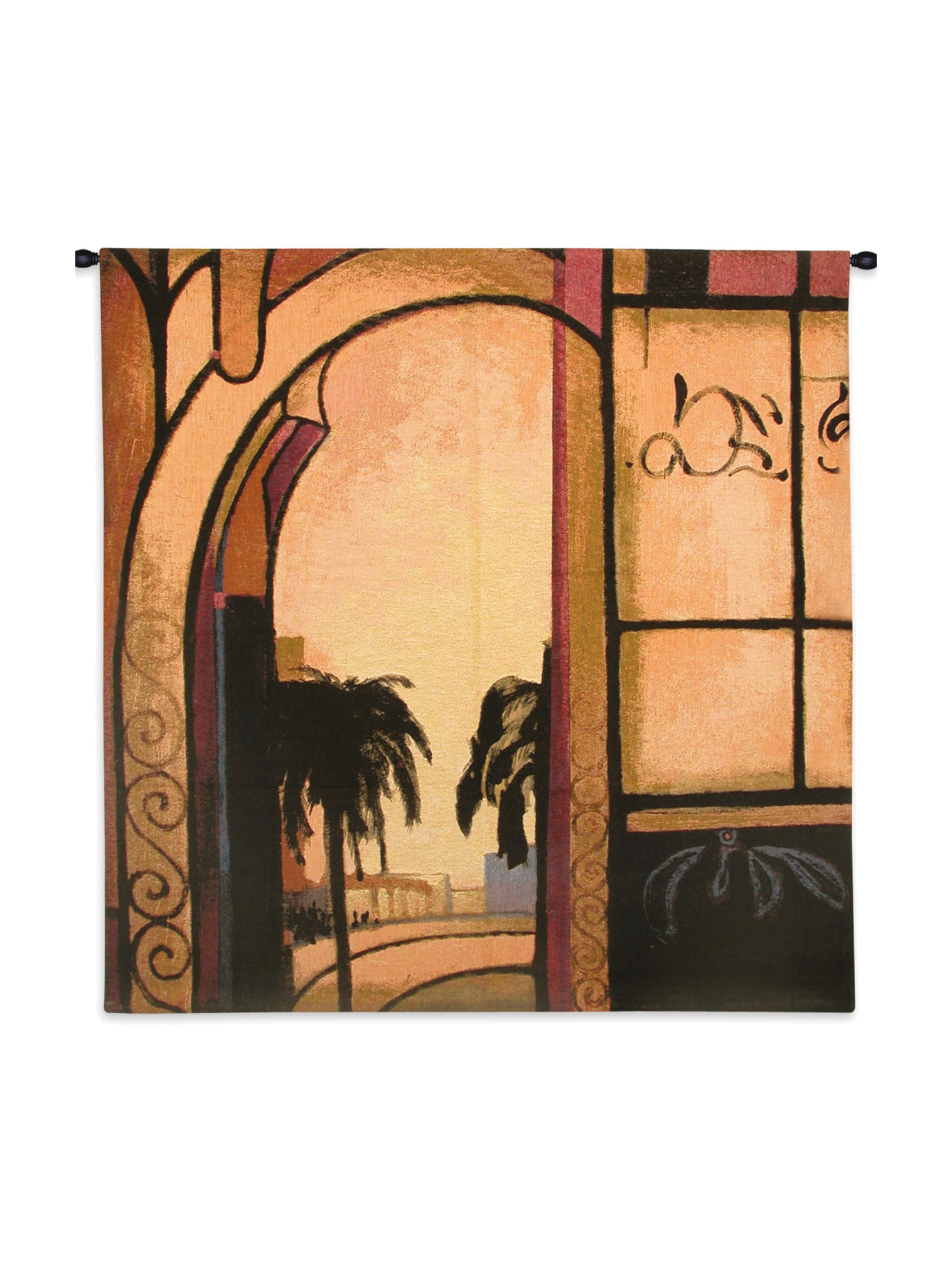 Exotic Retreat I Wall Tapestry