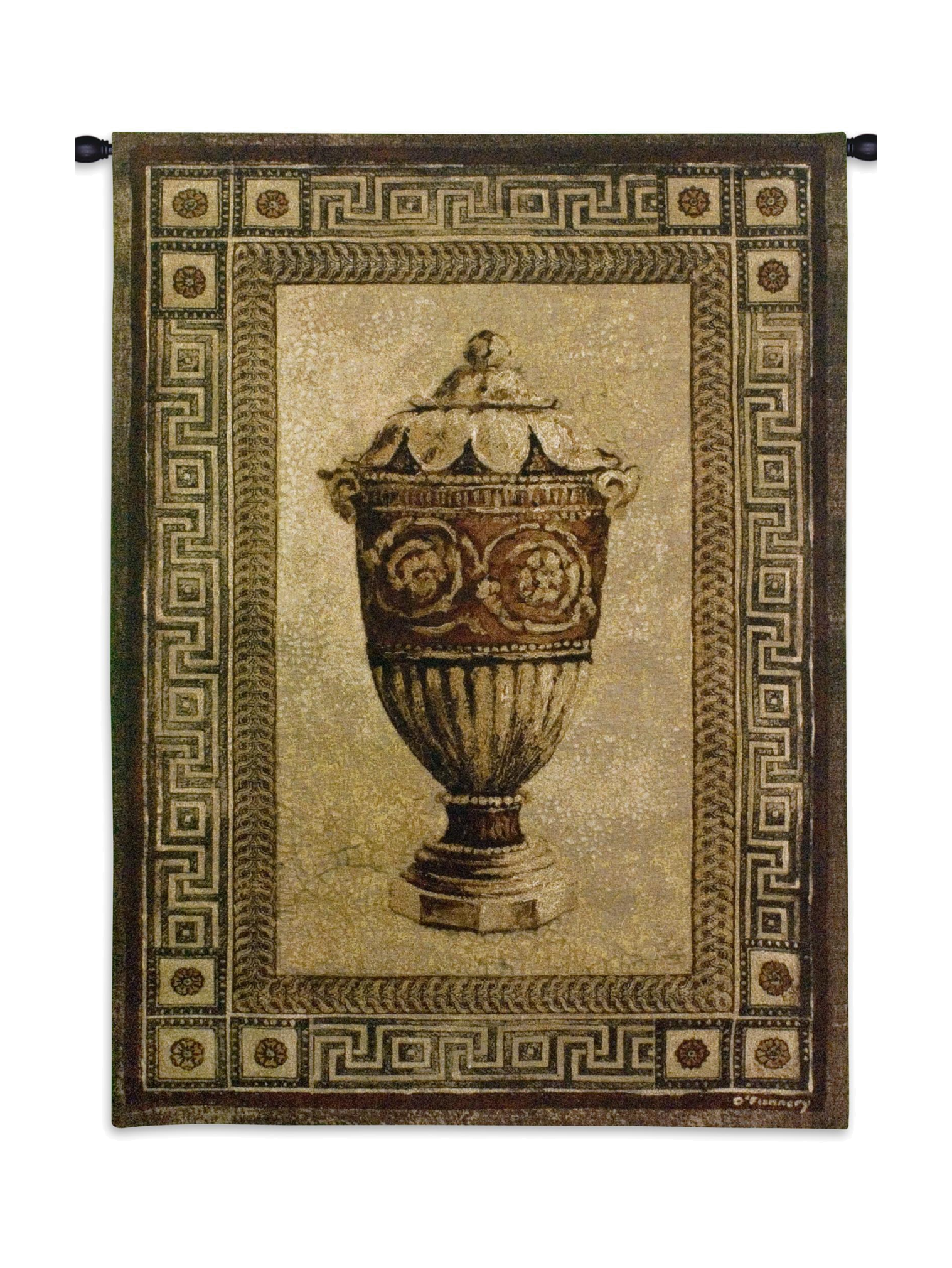 Vessel Antiquity Ii Medium Wall Tapestry