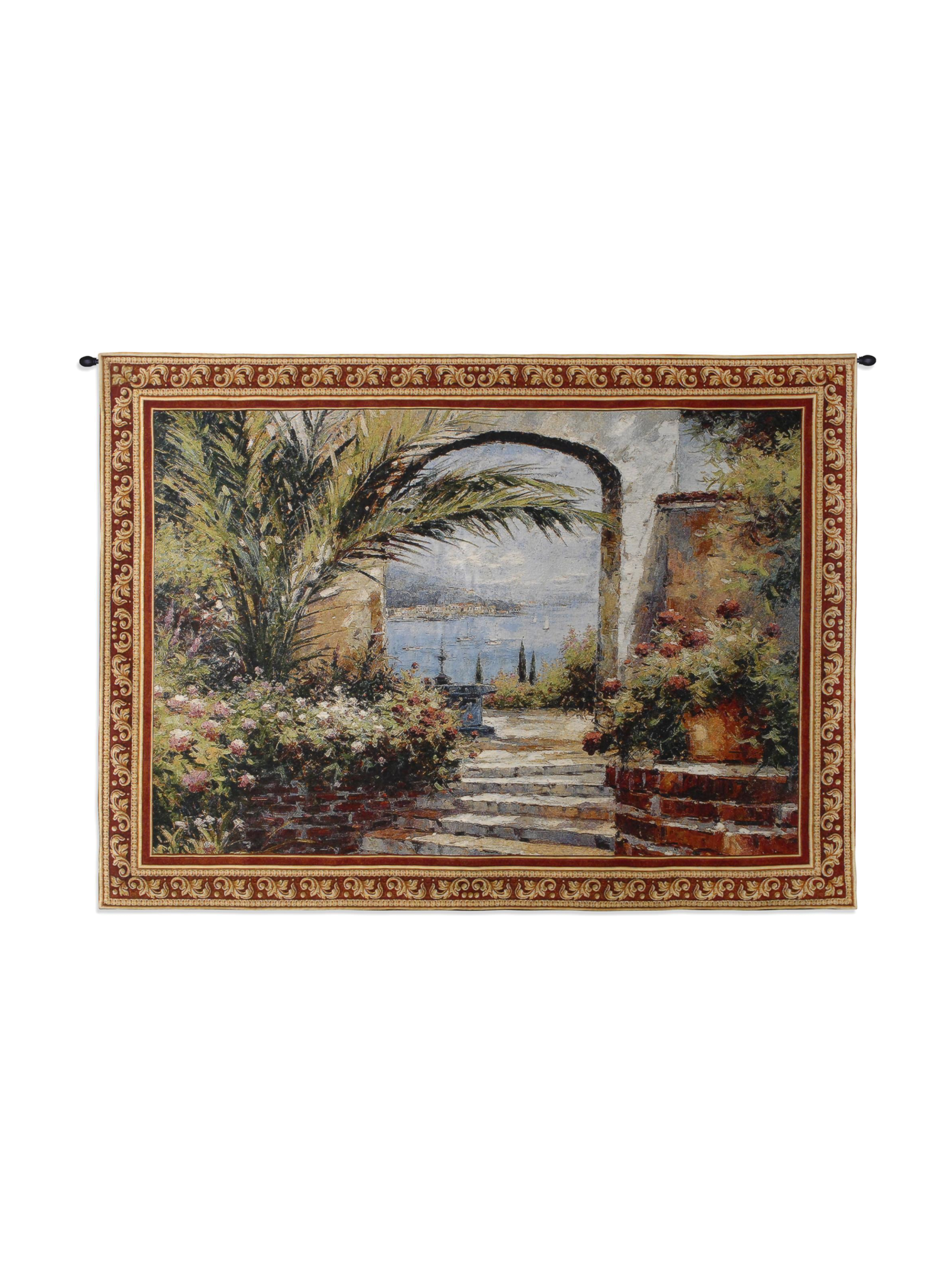 Rose Arch Wall Tapestry
