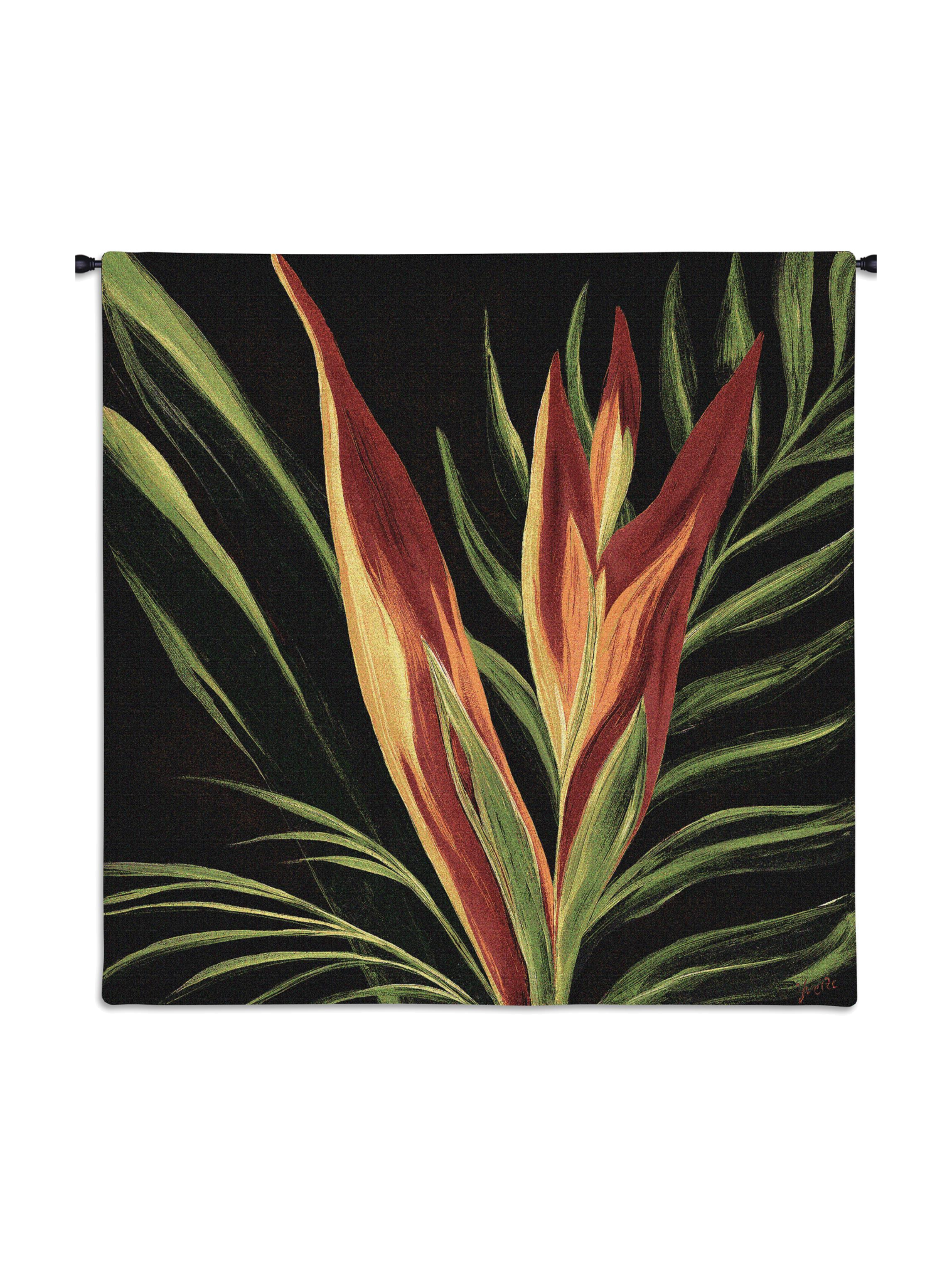 Birds Of Paradise Ii Wall Tapestry