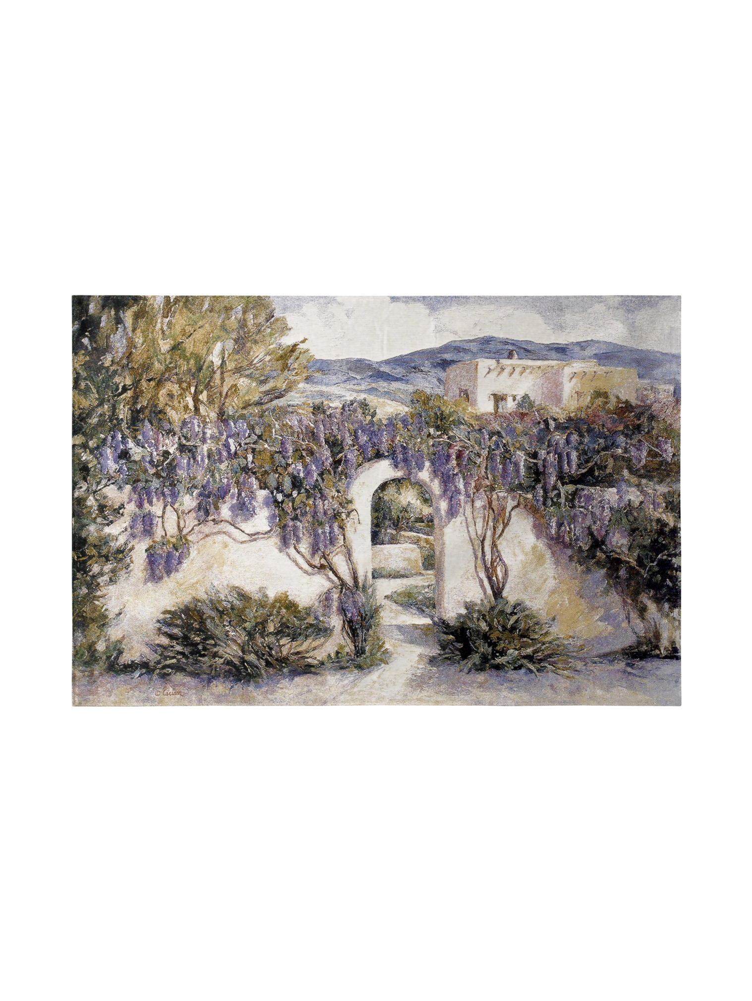 Wistful Wisteria Wall Tapestry