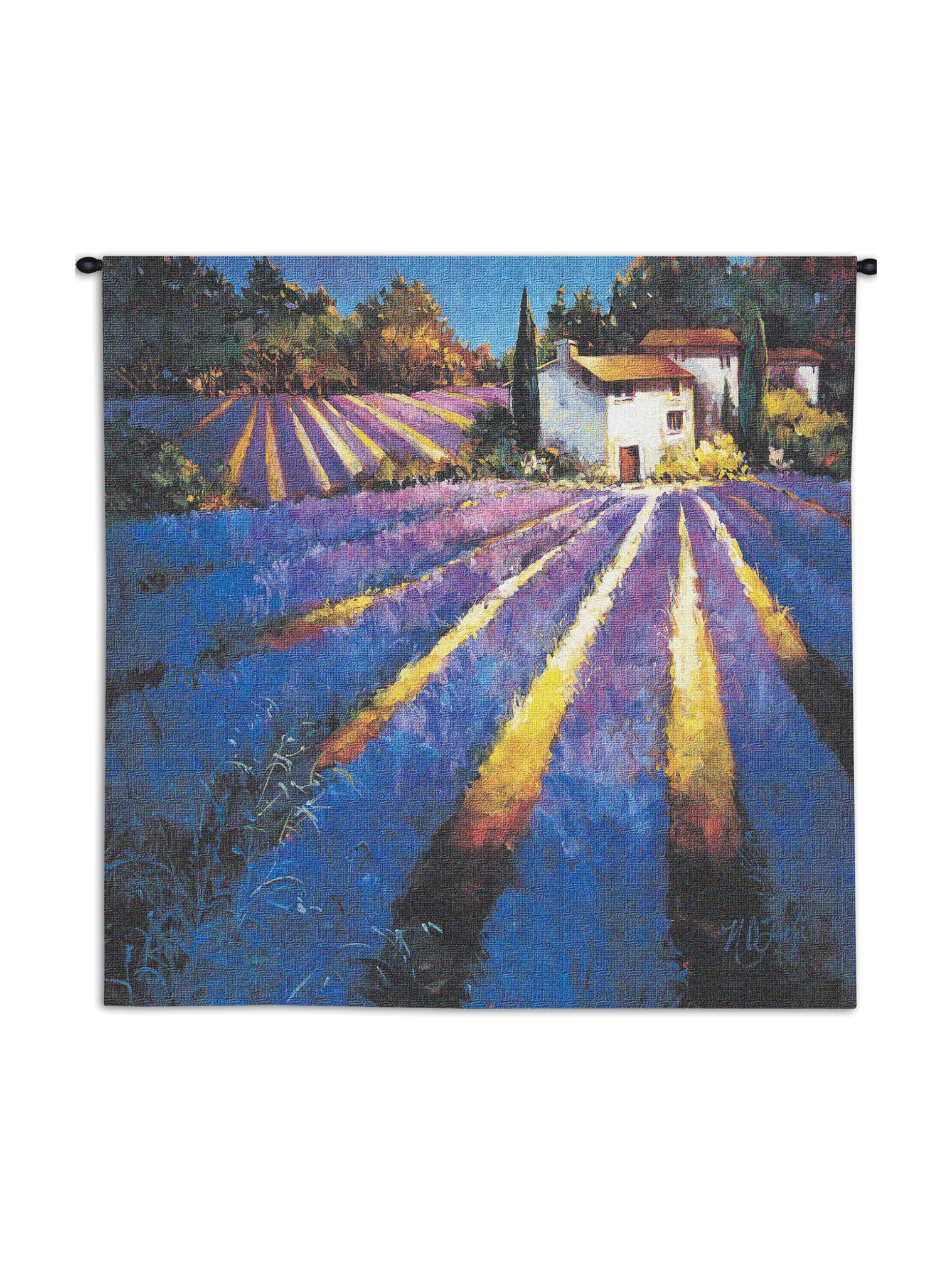 Evening Light Provence Wall Tapestry