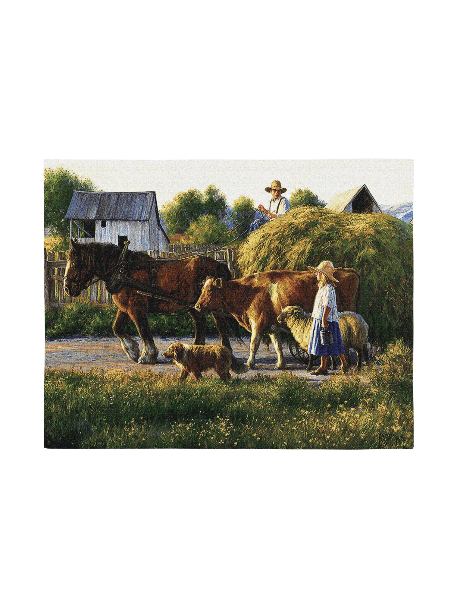 Passing Parade Wall Tapestry