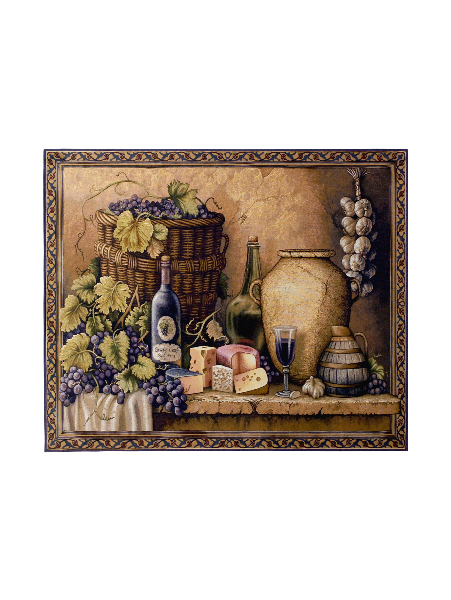 Wine Tasting Small Wall Tapestry