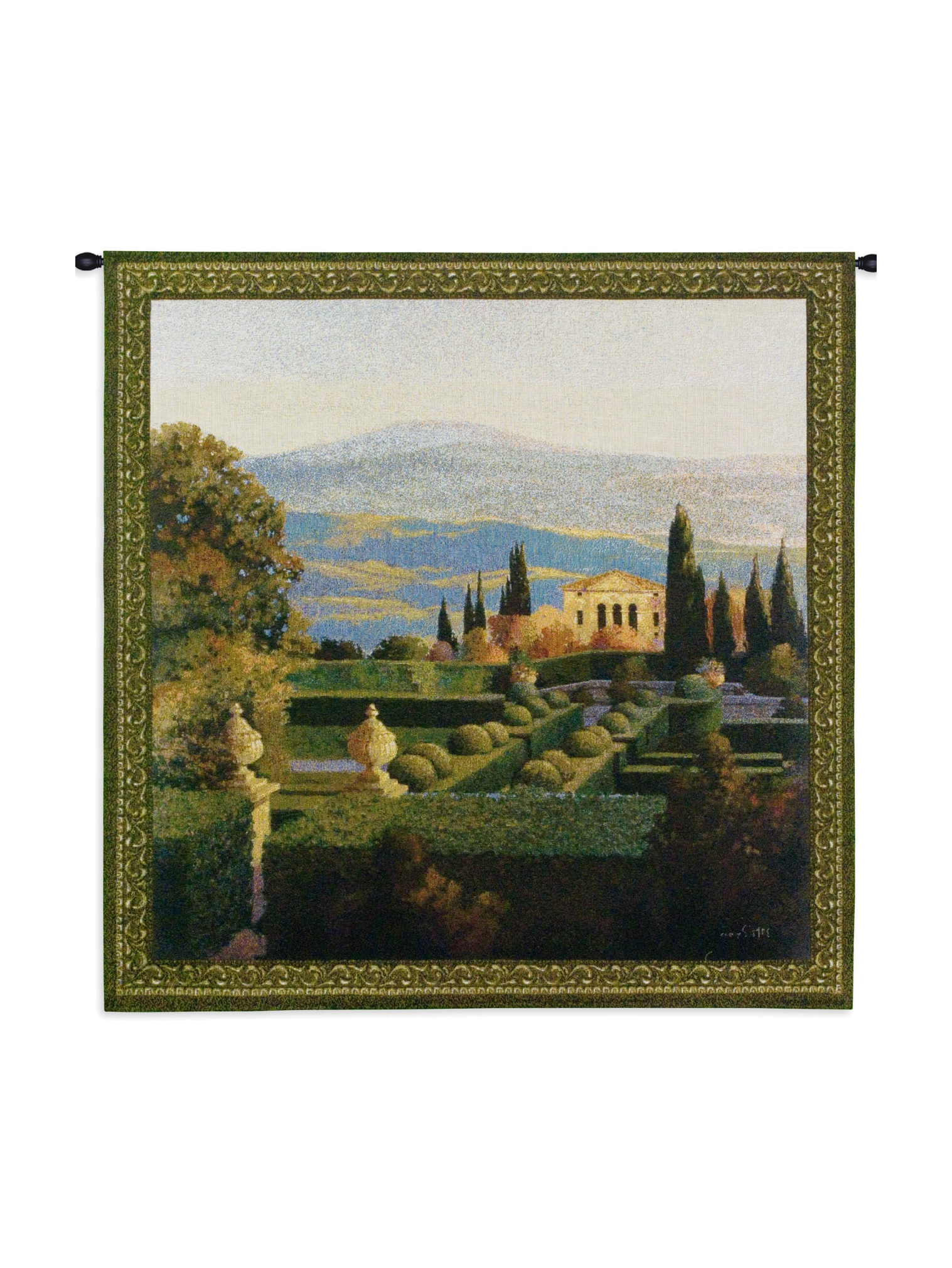 Villa D'orcia Medium Wall Tapestry