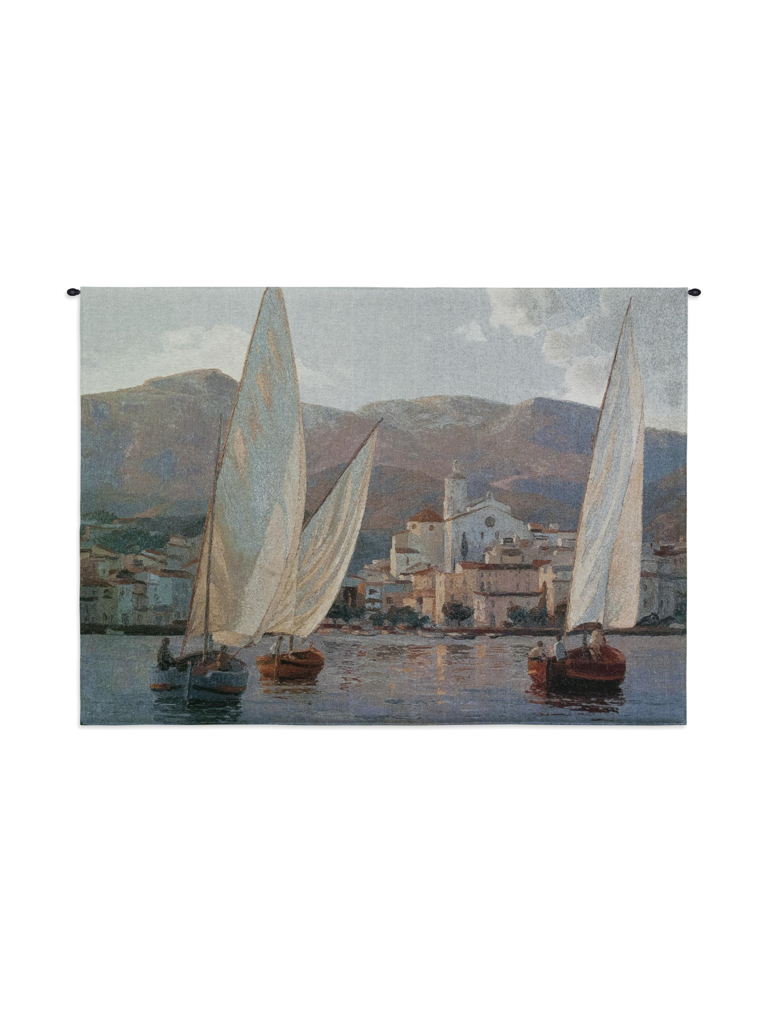 Velas En Cadaques Wall Tapestry