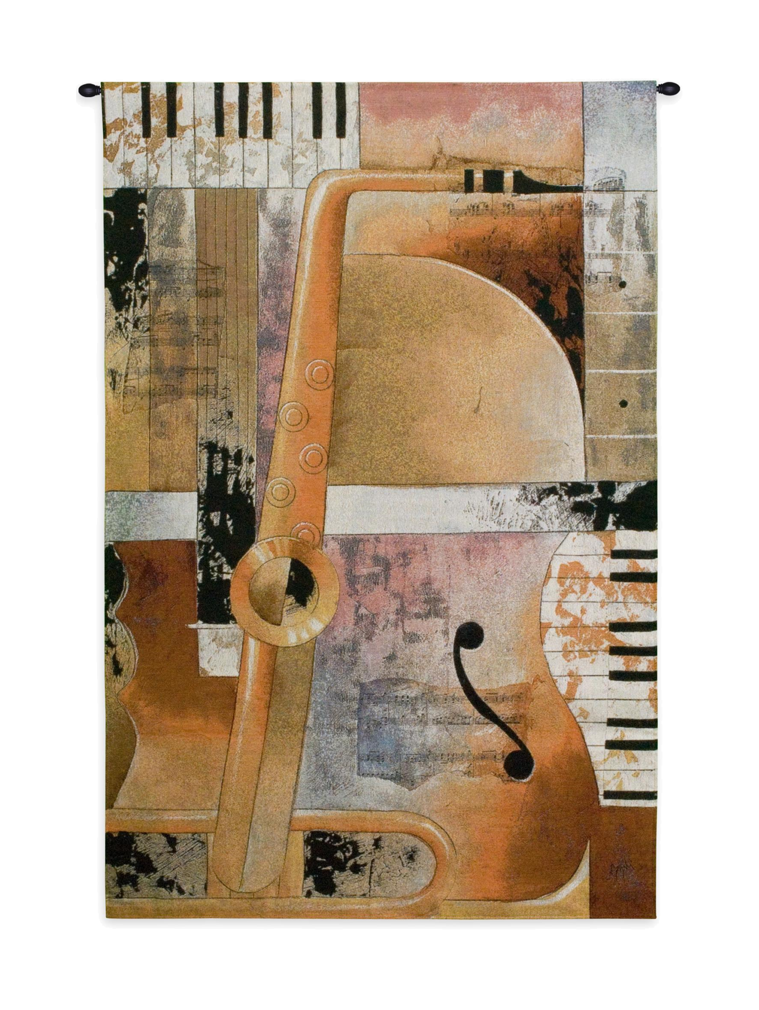 Jazz Medley Ii Wall Tapestry
