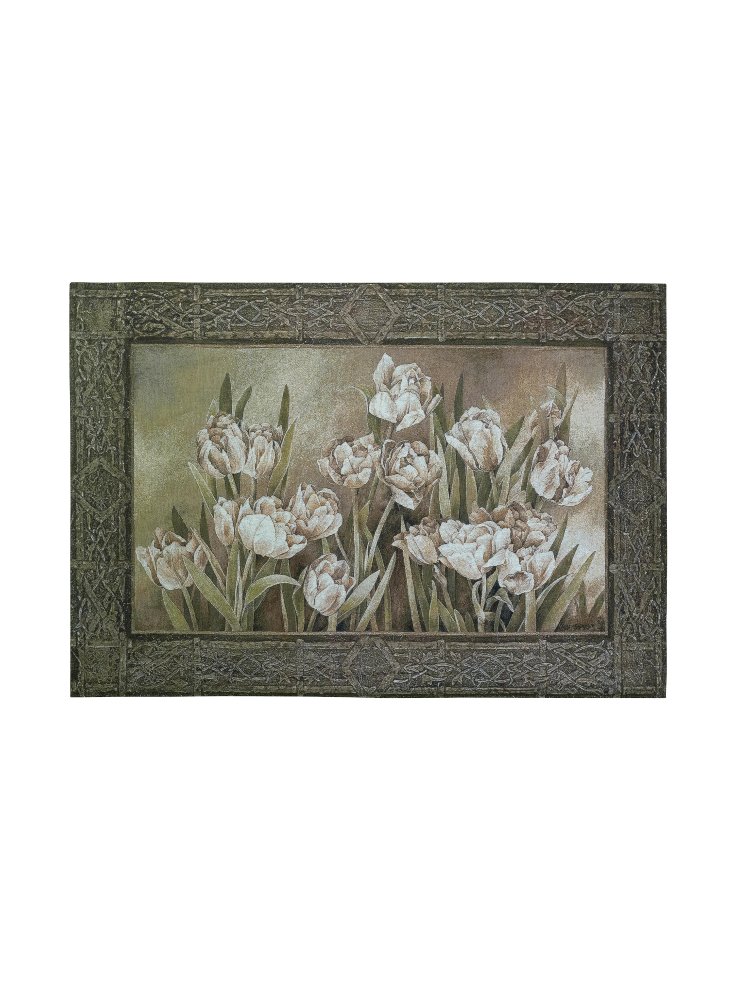 Tulips In Window Wall Tapestry
