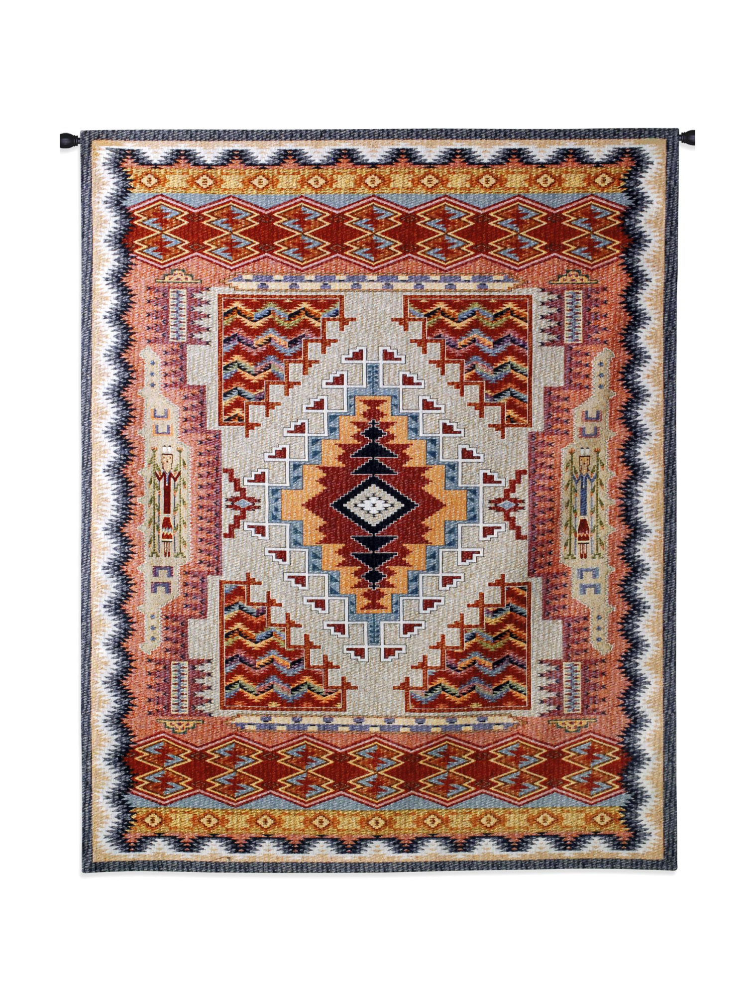 Southwest Salmon Wall Tapestry
