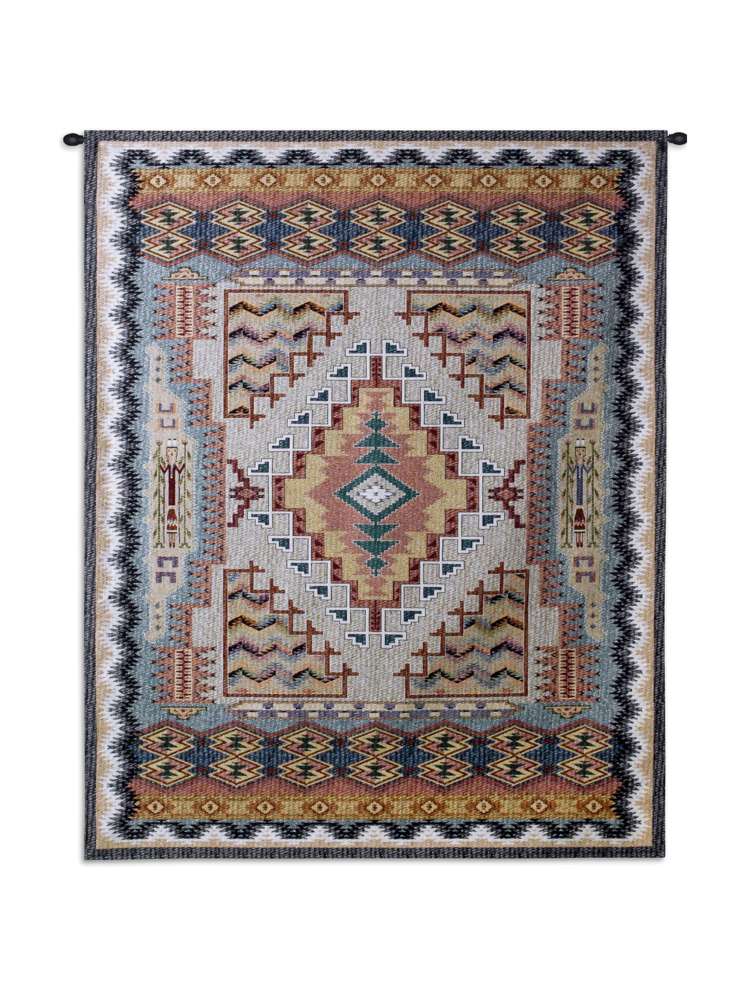 Southwest Turquoise Wall Tapestry
