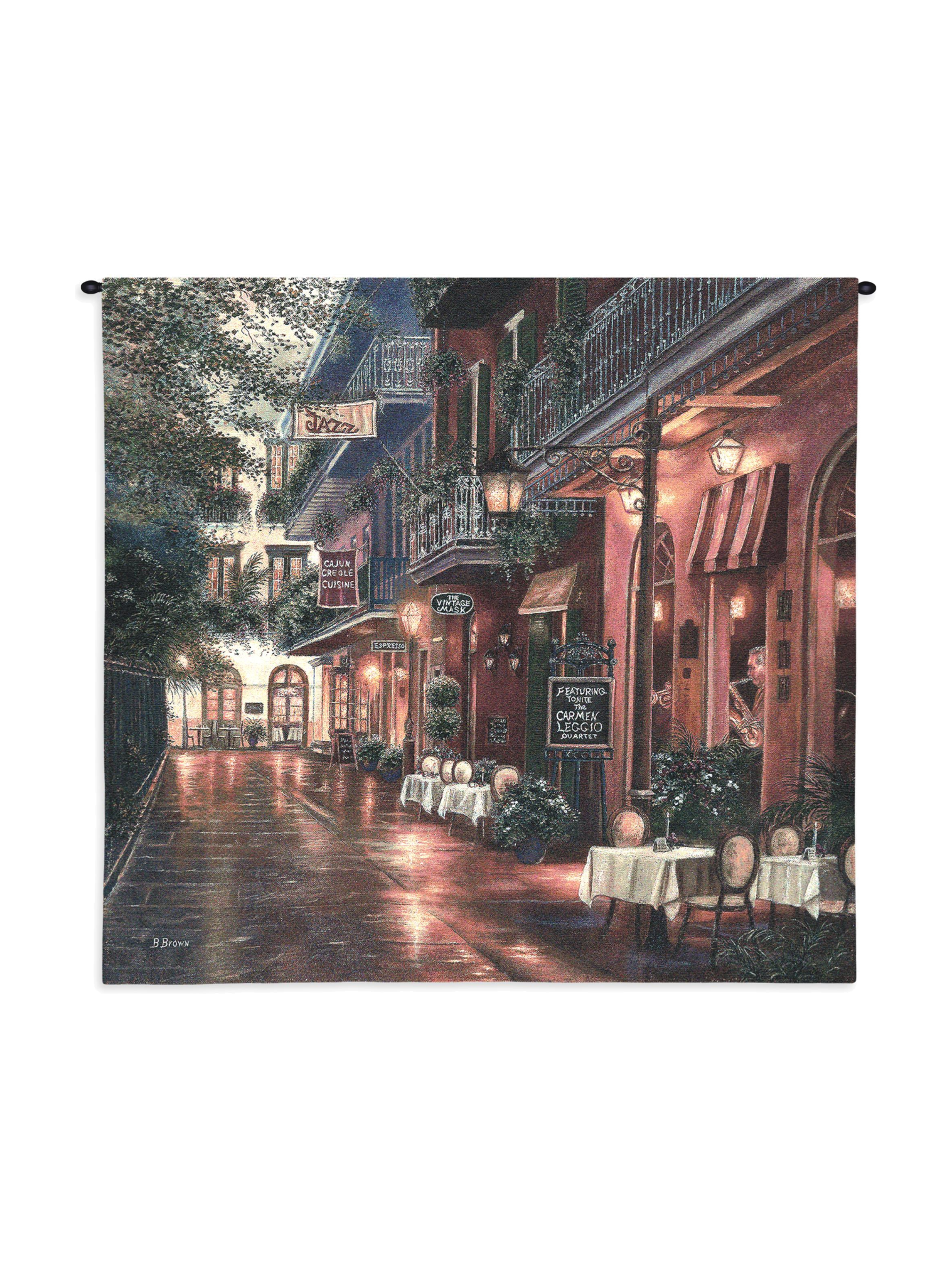 Carmen Leggio New Orleans Wall Tapestry