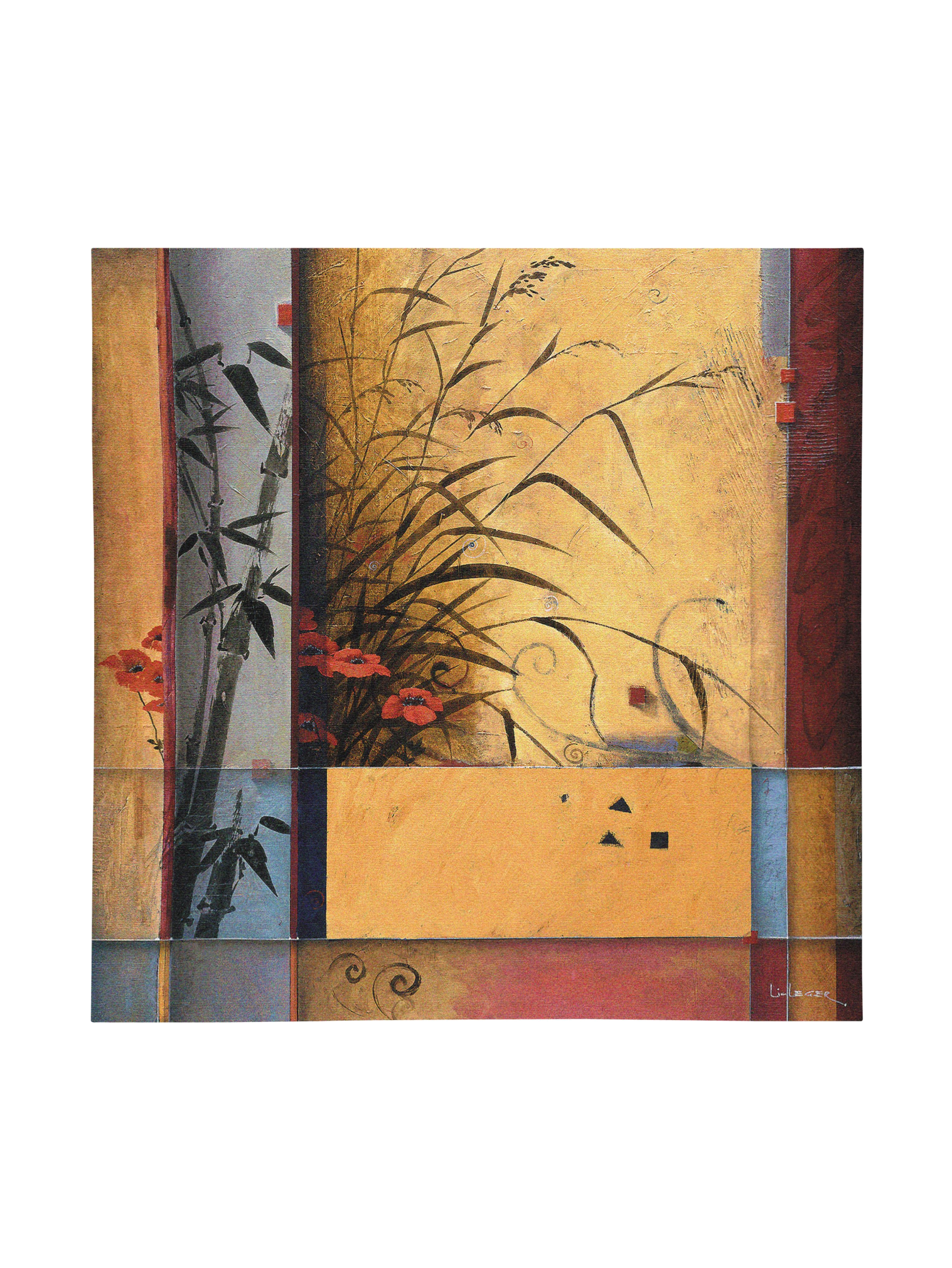 Bamboo Division Wall Tapestry