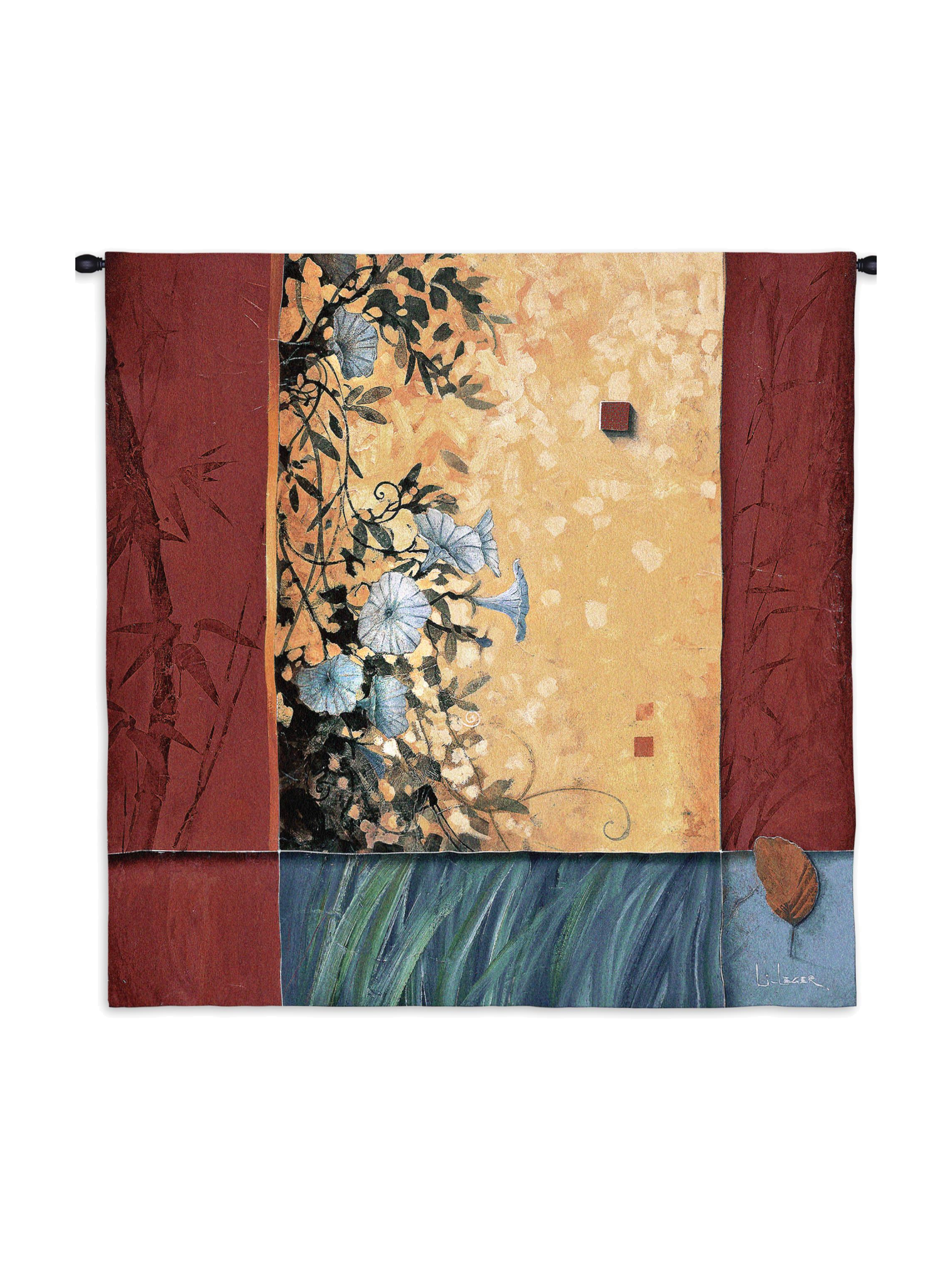 Artist's Garden Wall Tapestry