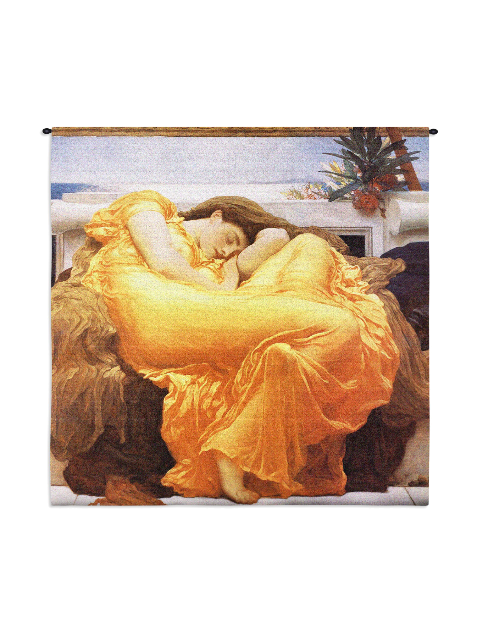 Flaming June Wall Tapestry