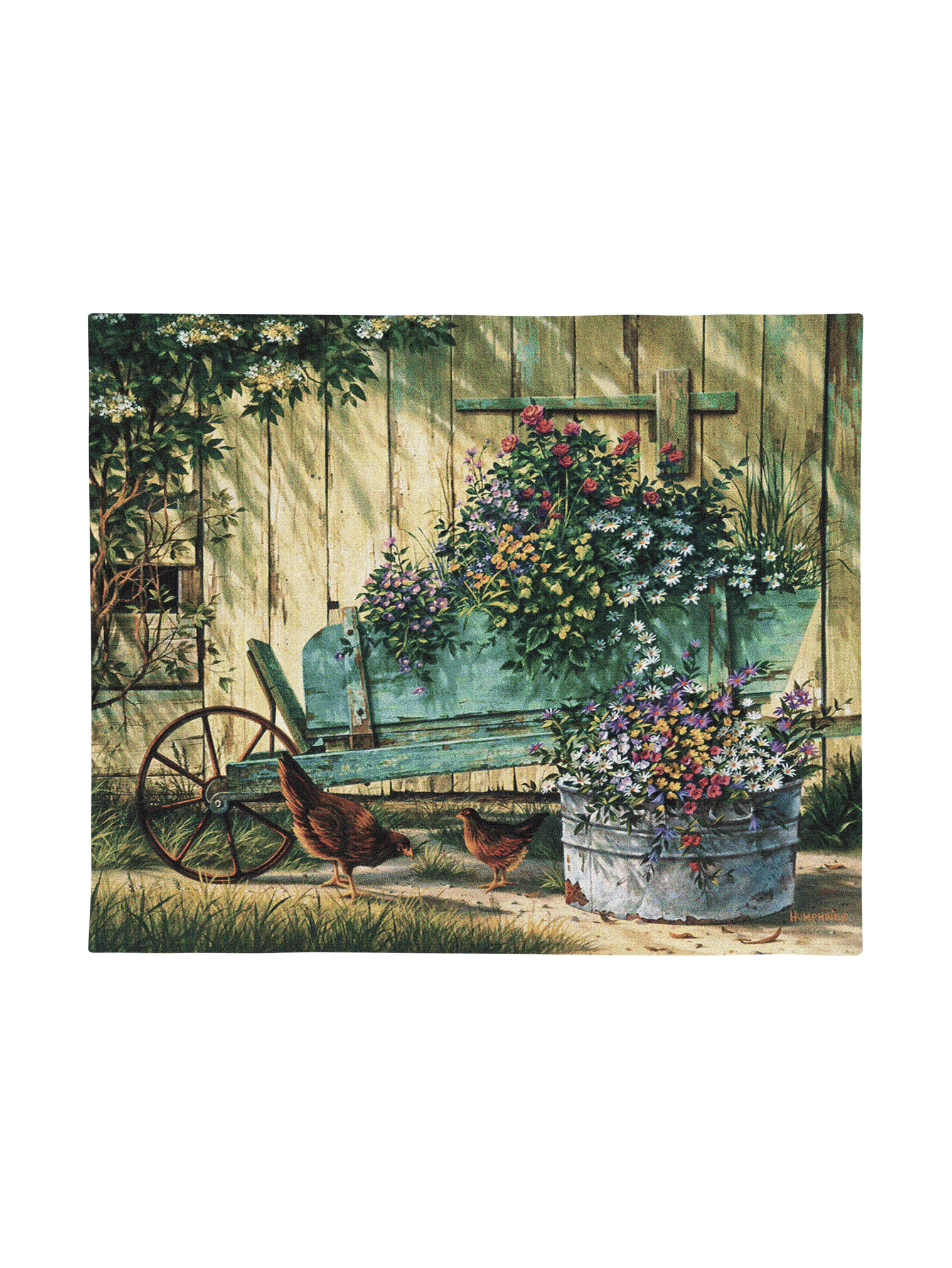 Spring Social Wall Tapestry