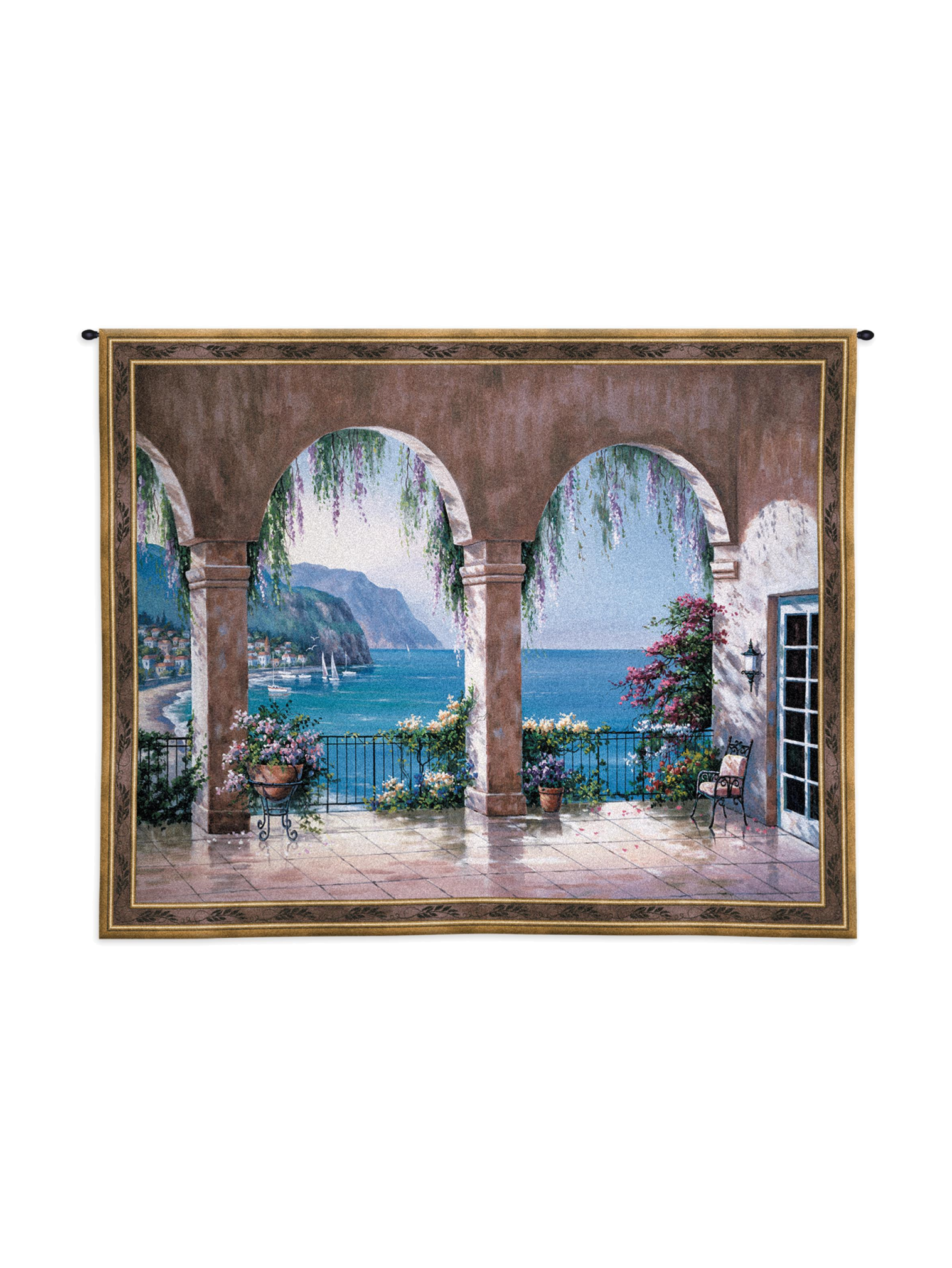 Mediterranean Arch Wall Tapestry