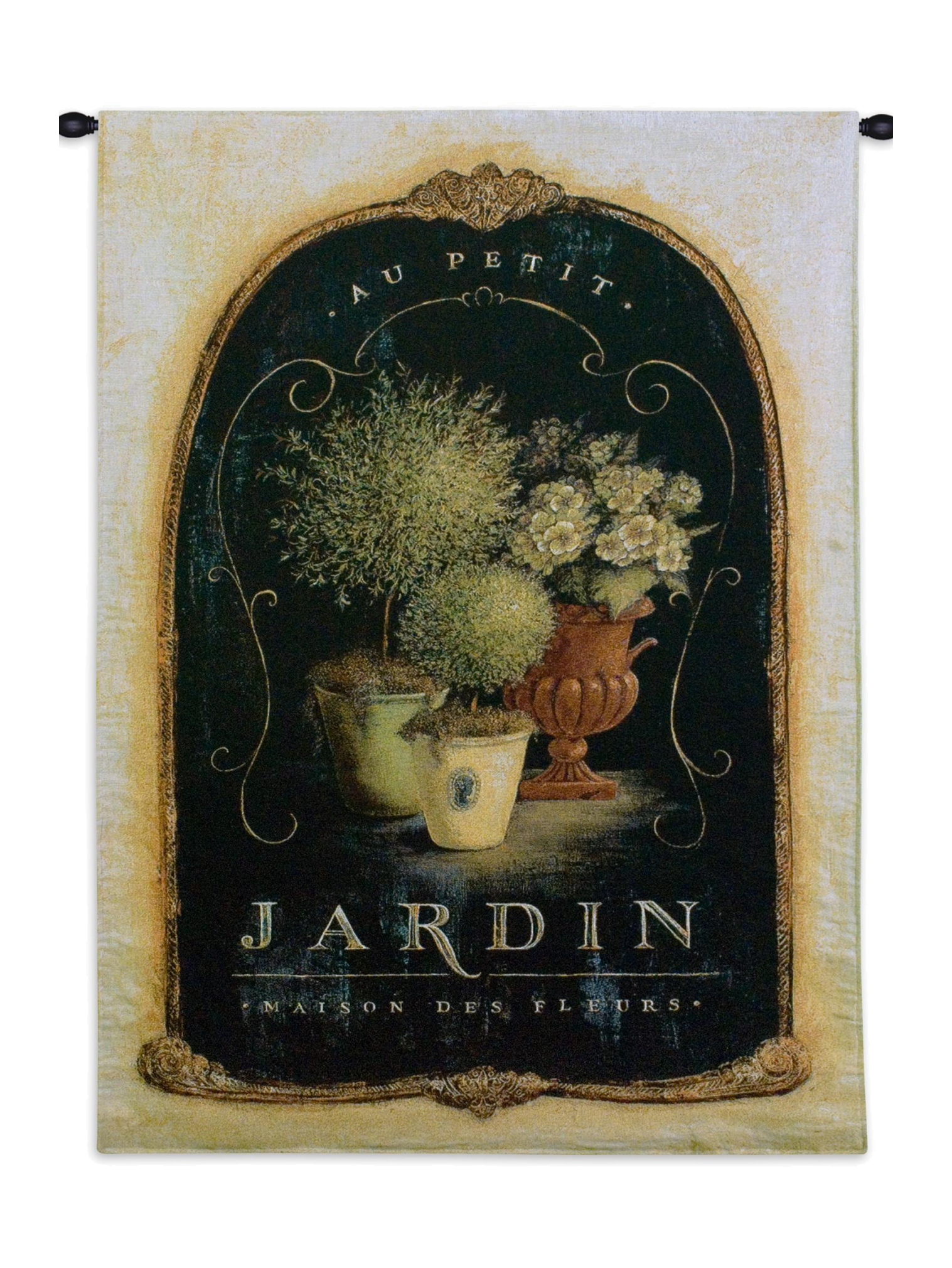 Topiary Garden Wall Tapestry