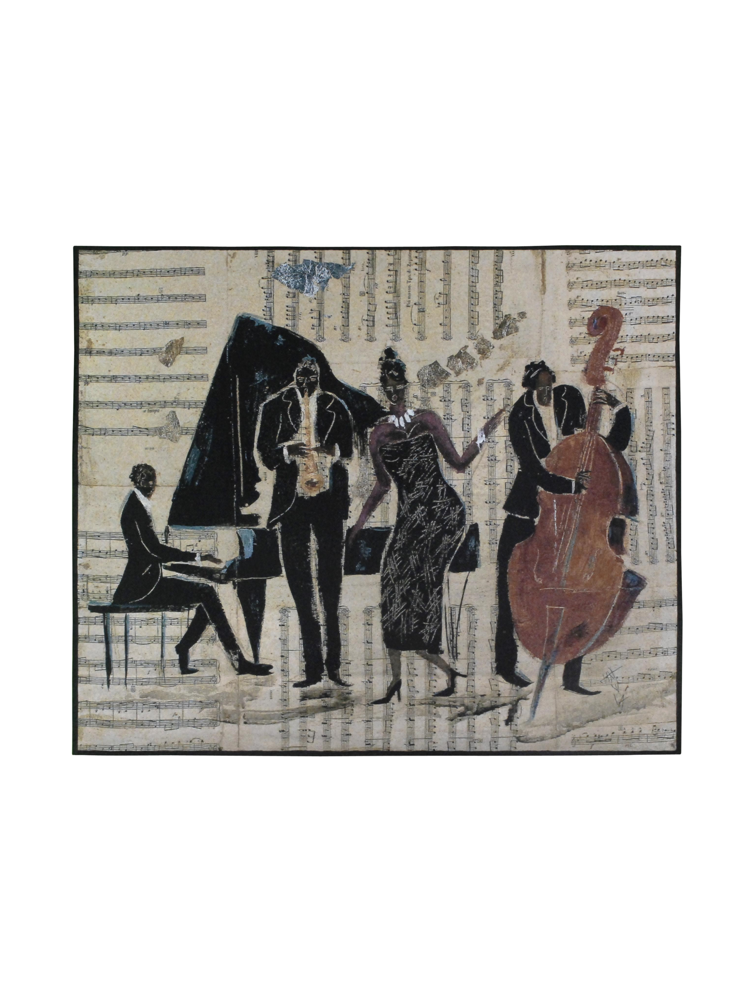 Jam Session Ii Wall Tapestry