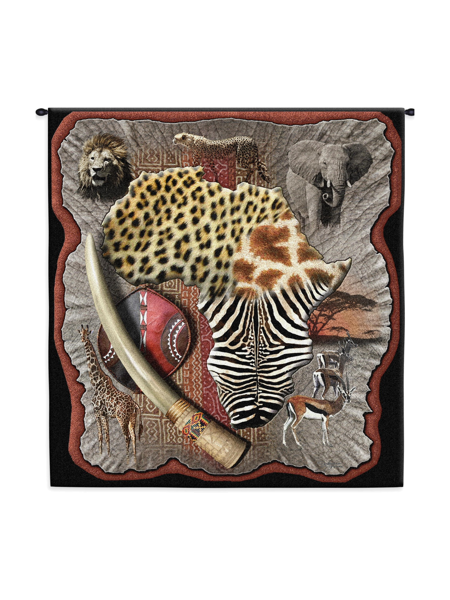 Africa Wall Tapestry