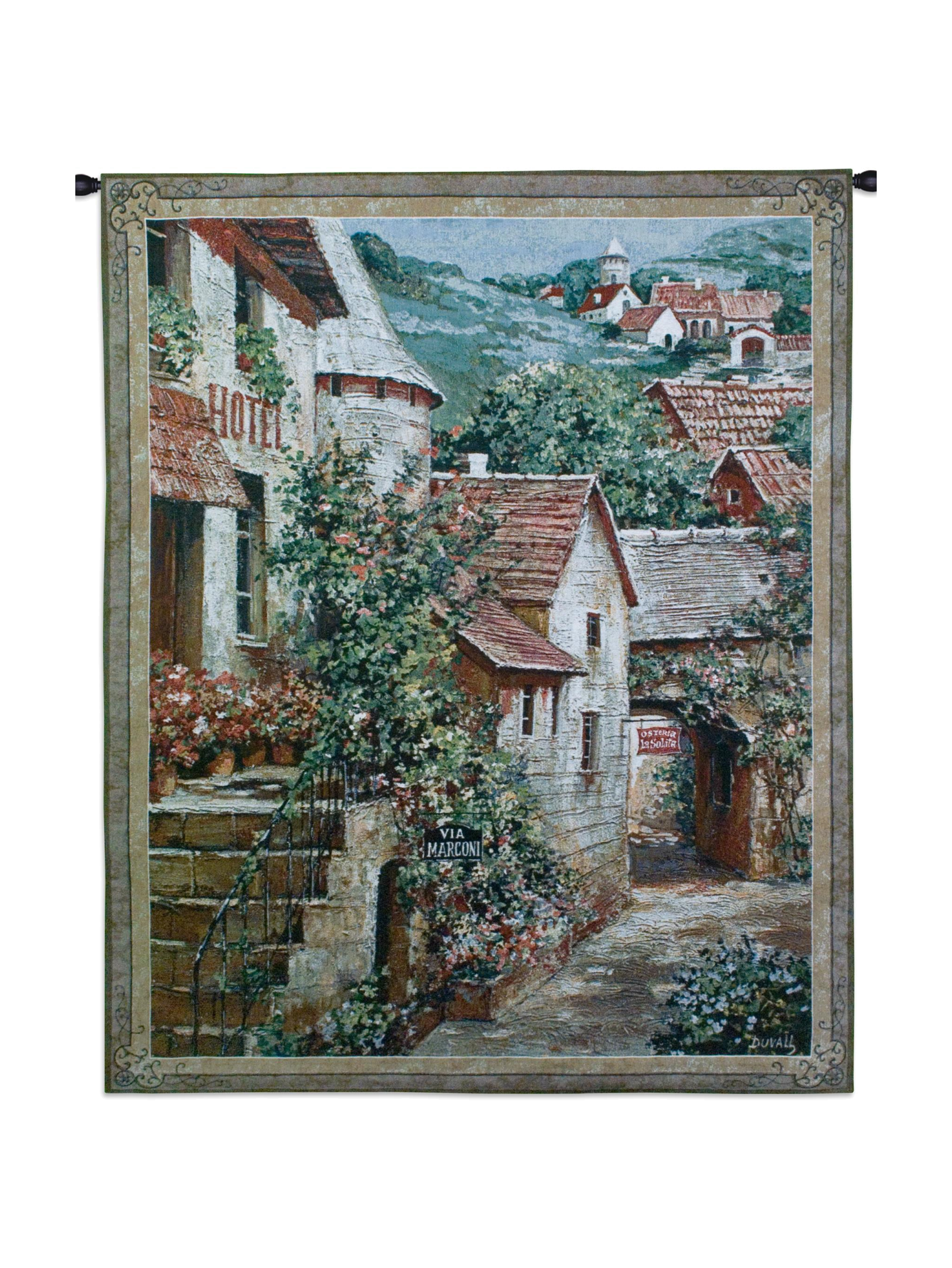 Italian Country Vill I Medium Wall Tapestry
