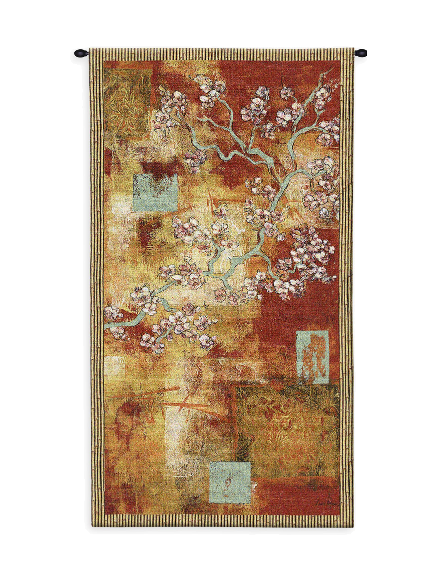 Damask Blossom Wall Tapestry