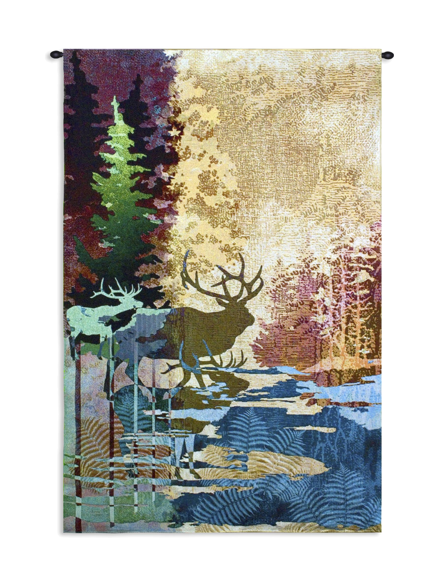 Ghosts Of The Tall Timbers Wall Tapestry
