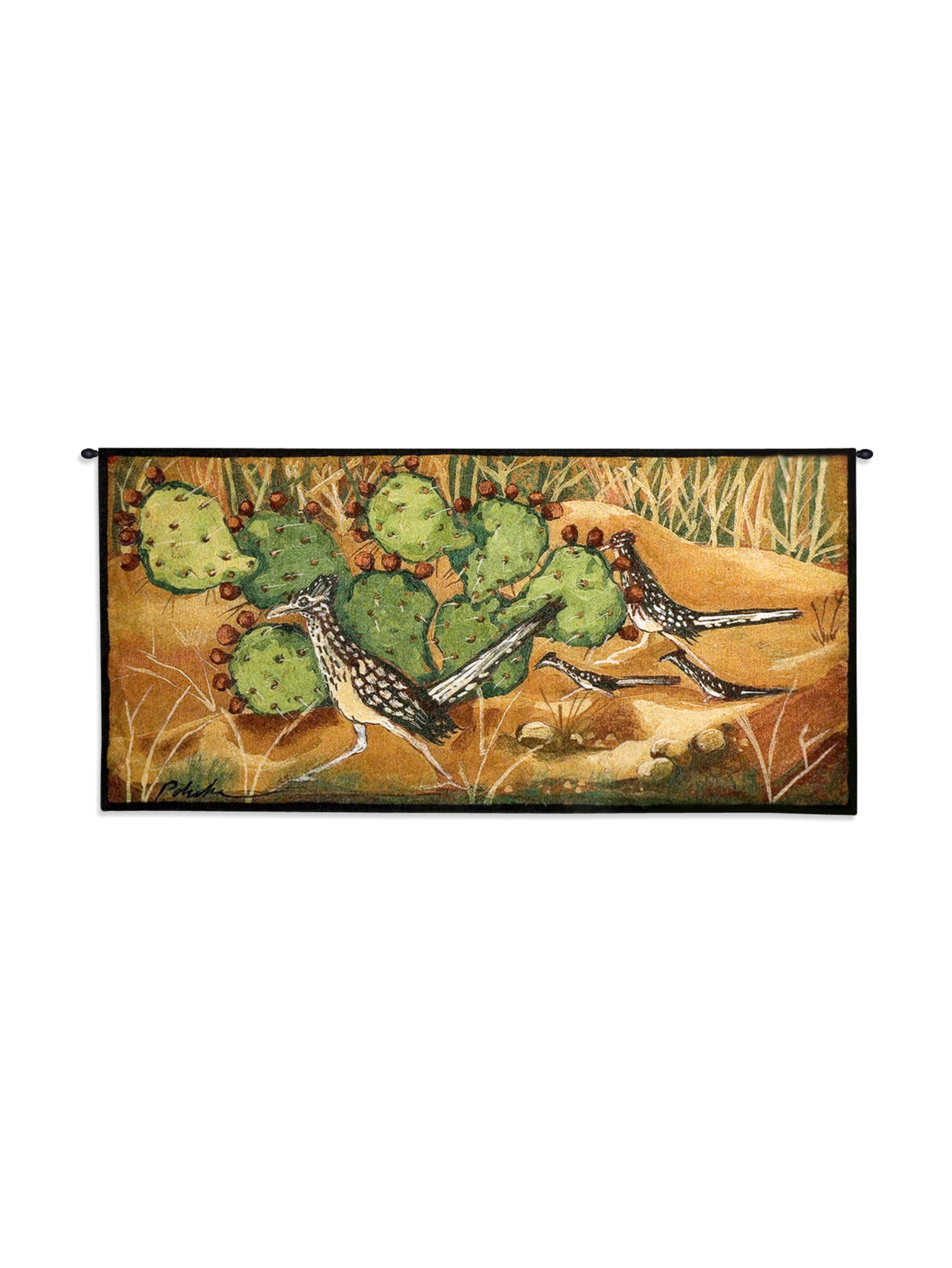 Desert Tracks Wall Tapestry