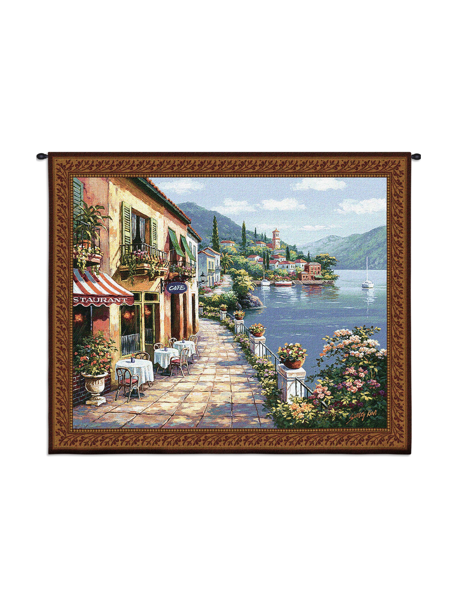Overlook Cafe I Wall Tapestry