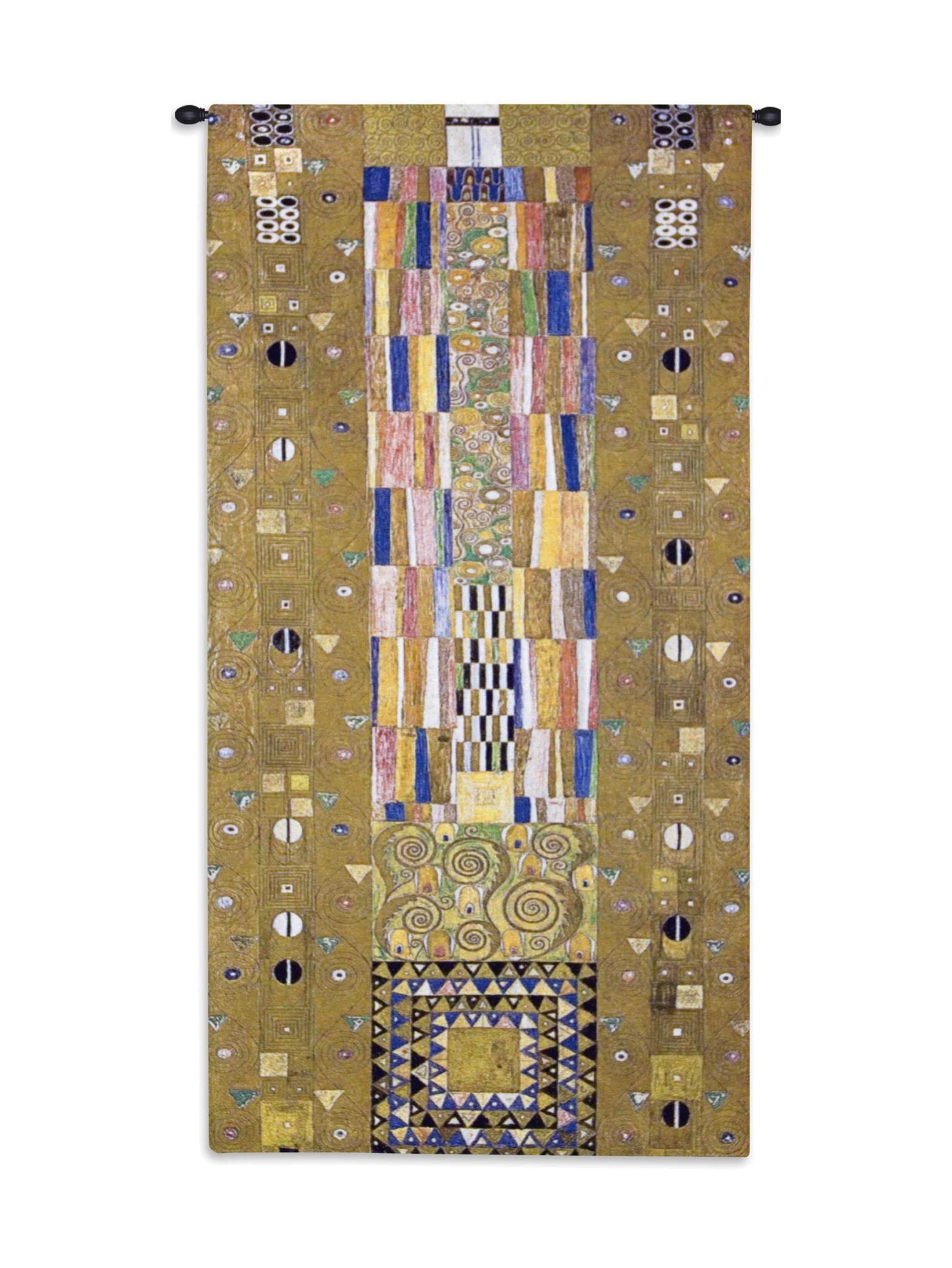 Stoclet Frieze Knight Wall Tapestry