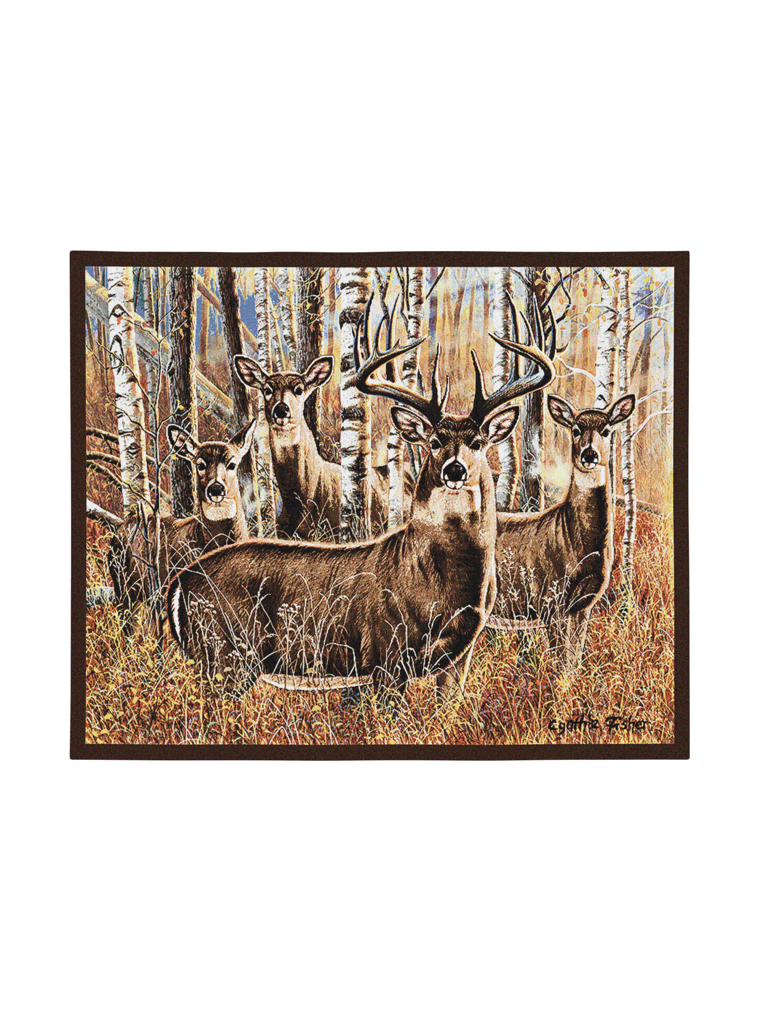 Sudden Encounter Wall Tapestry