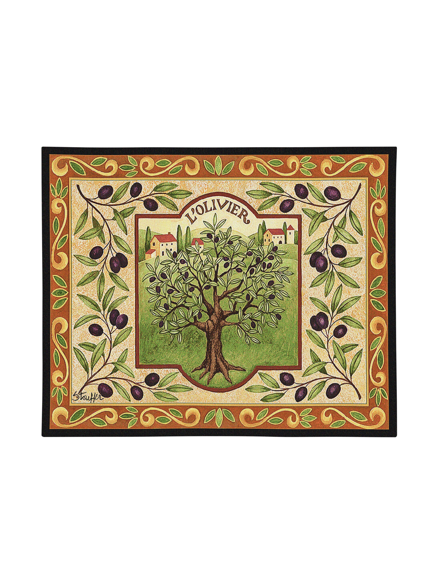 L'olivier Wall Tapestry