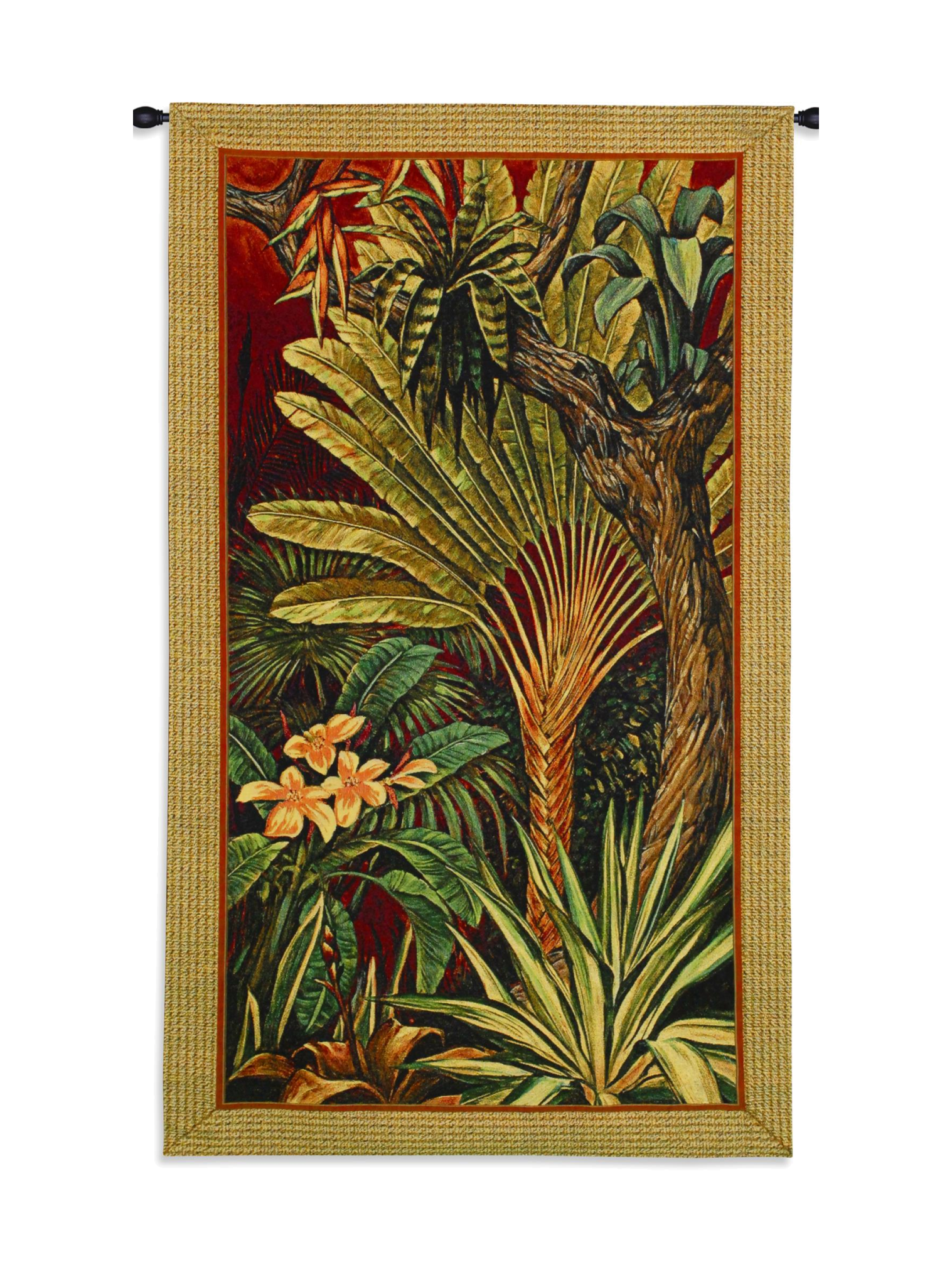 Bali Garden Ii Wall Tapestry
