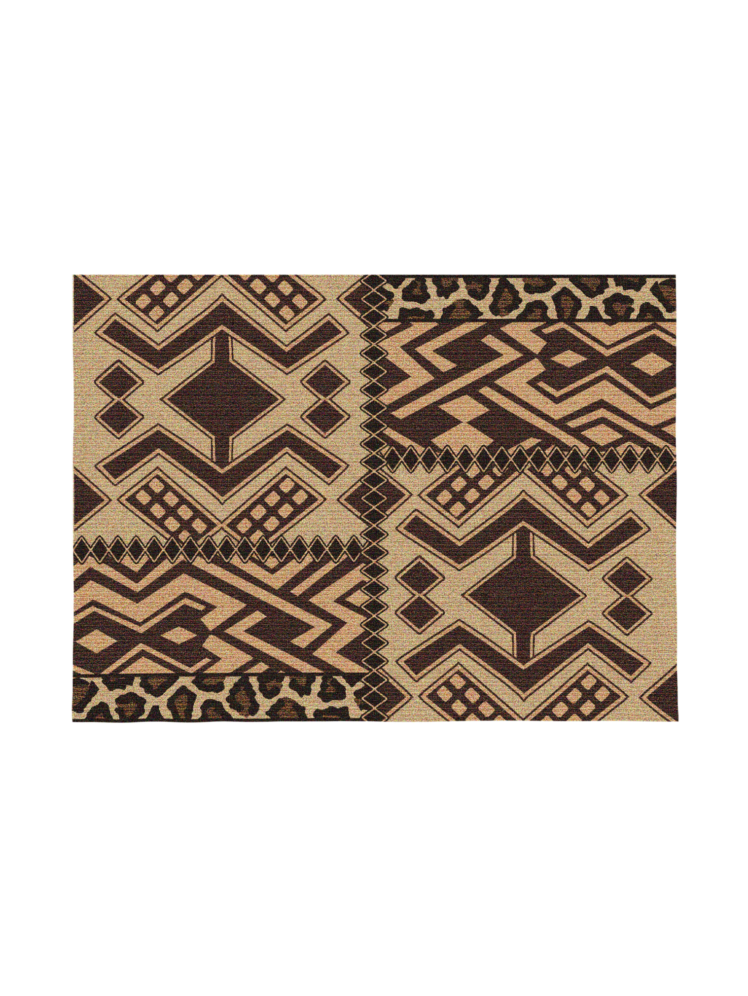 Kuba Patterns Wall Tapestry
