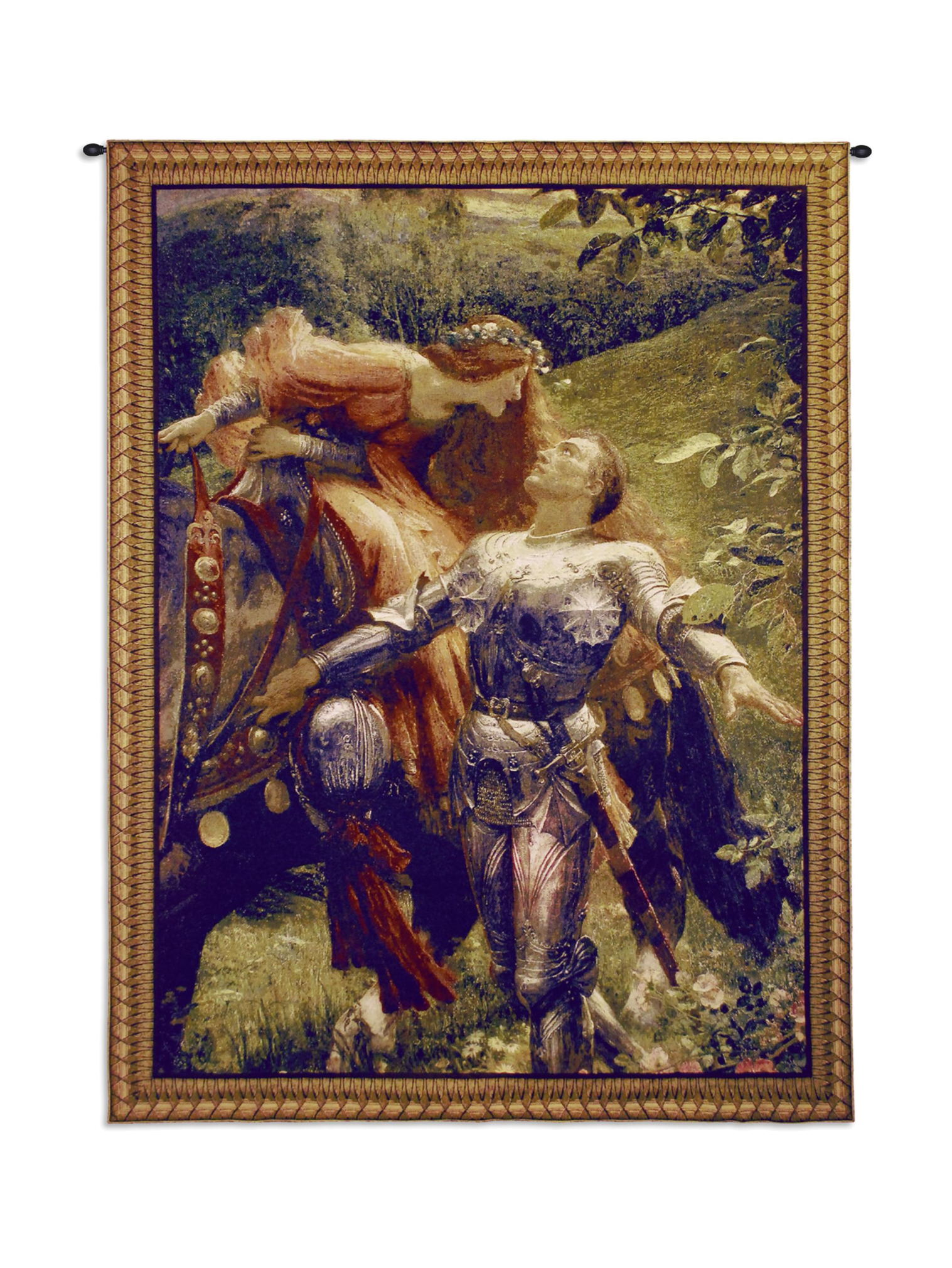 La Belle Dame Sans Merci Wall Tapestry