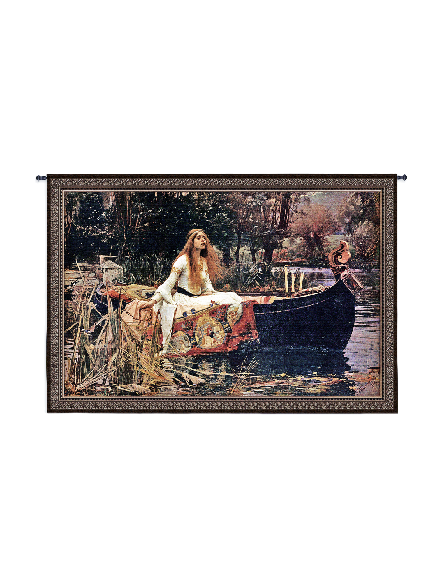 The Lady Of Shalott Wall Tapestry