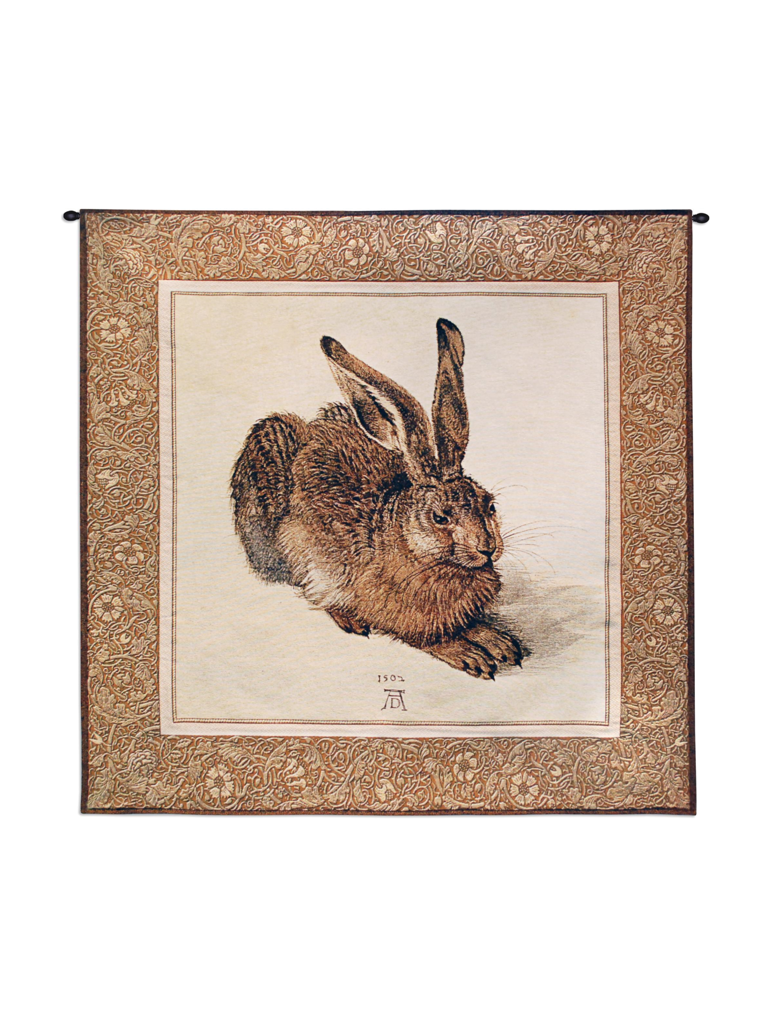 Young Hare Wall Tapestry