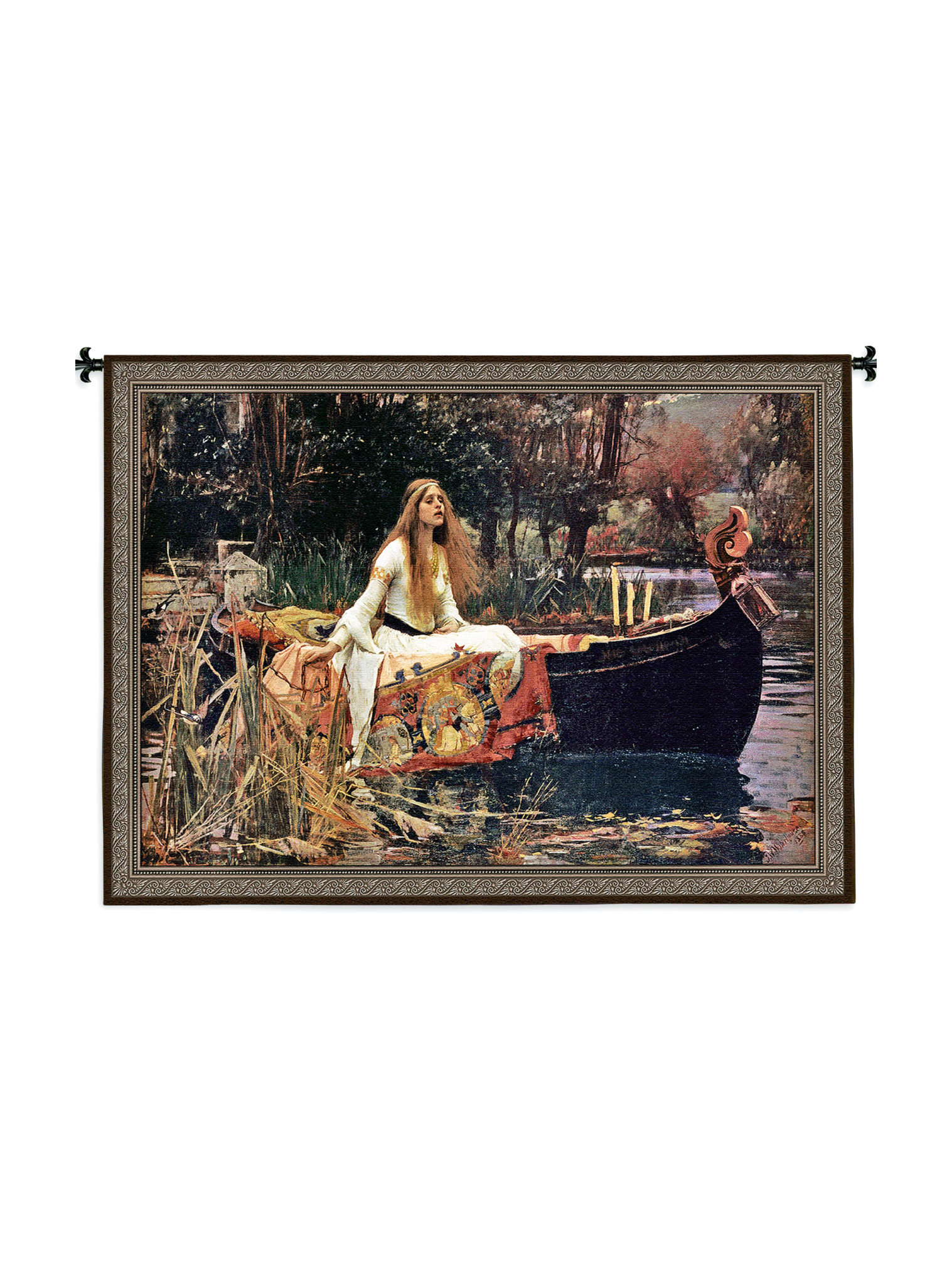 The Lady Of Shalott Wall Tapestry