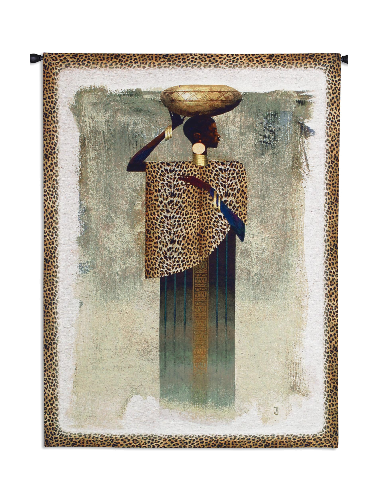 Worldly Woman Wall Tapestry