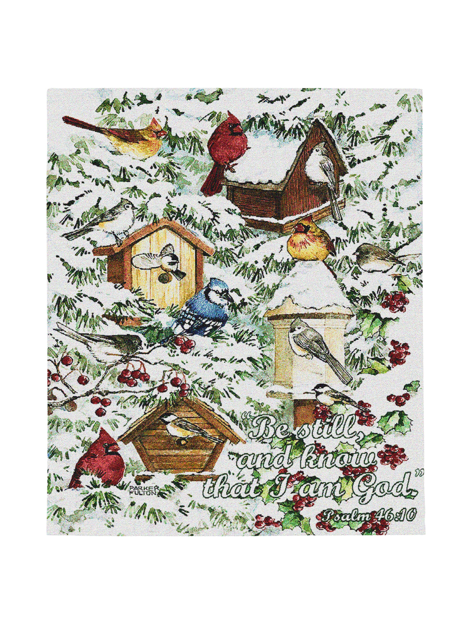 A Winter's Gift Wall Tapestry