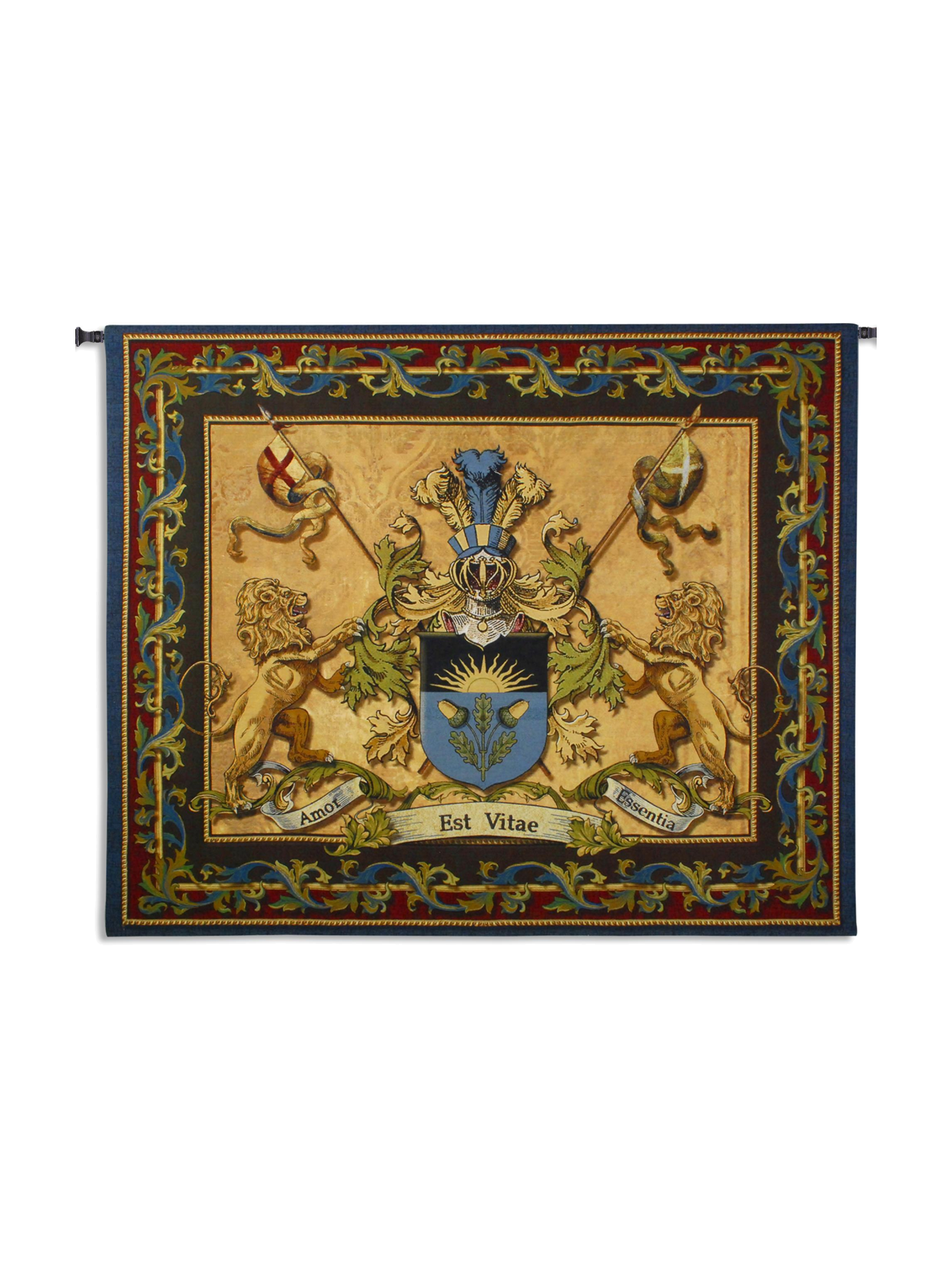 Love Strength Courage Wall Tapestry