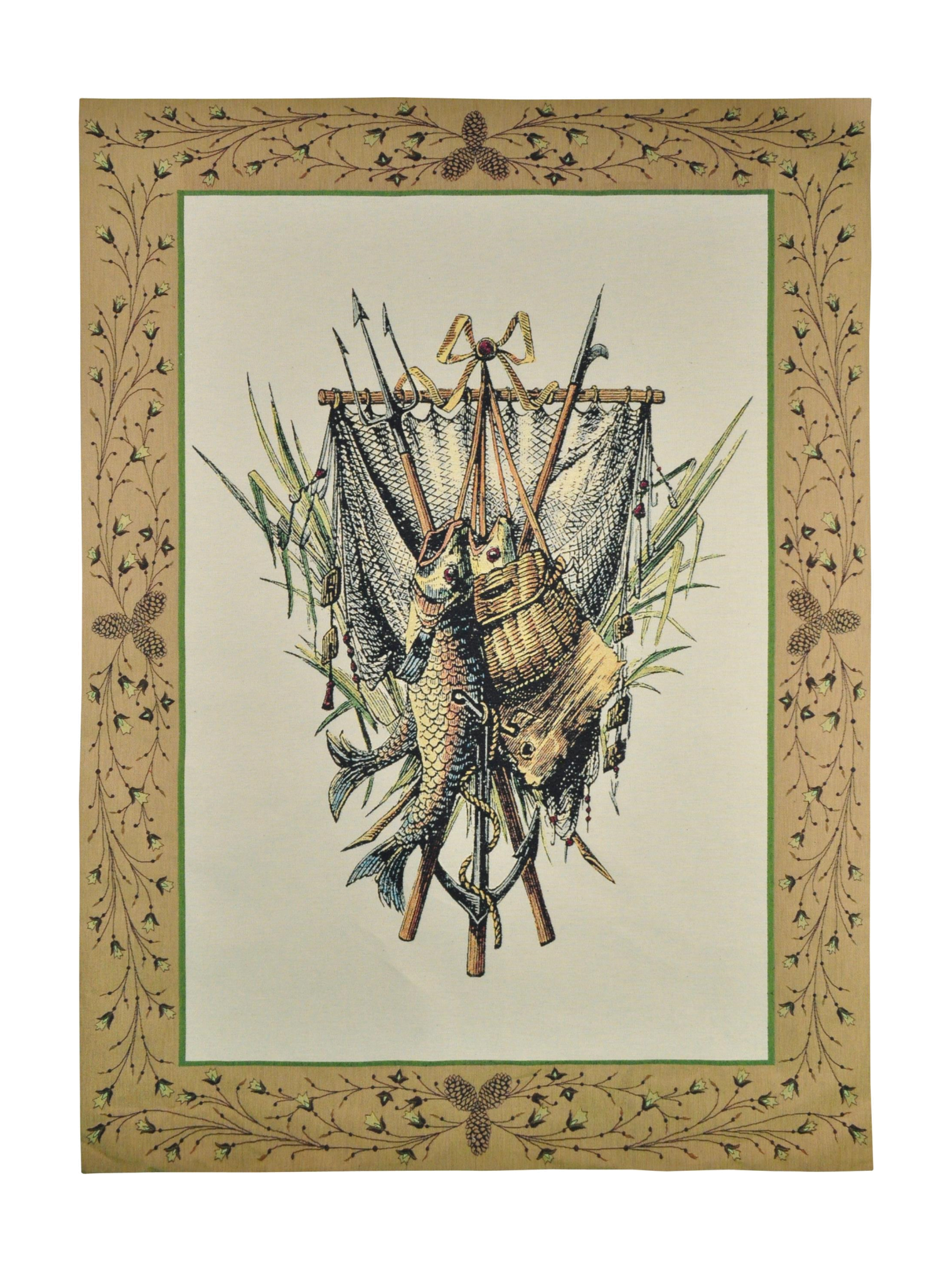 Fishing Gear Wall Tapestry