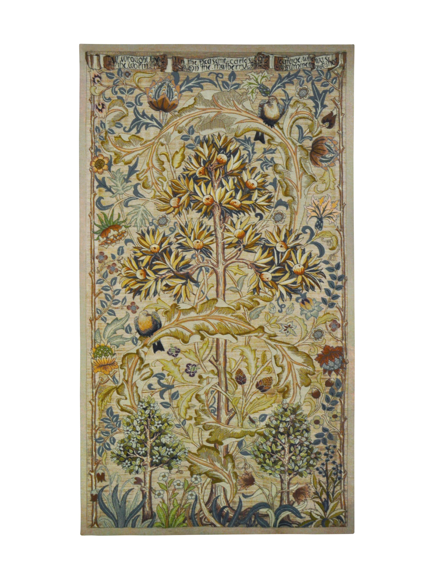 European Summer Quince Wall Tapestry
