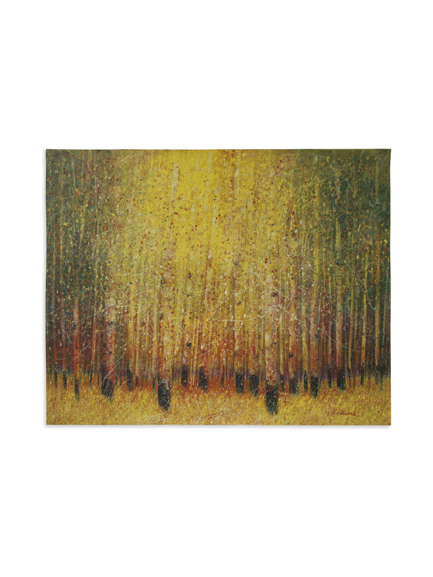 Aspen Glow Wall Tapestry