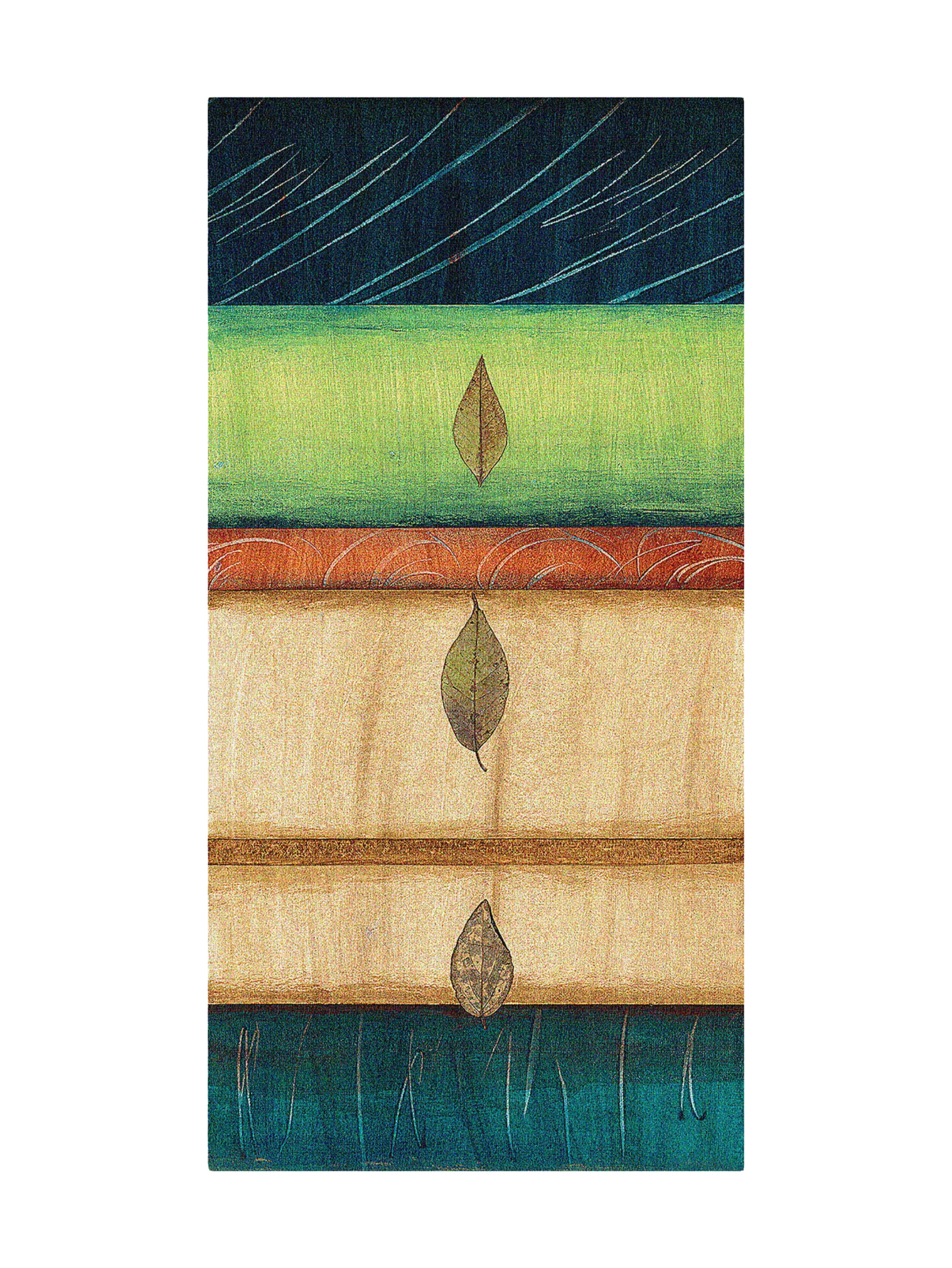 Springing Leaves I Small Wall Tapestry