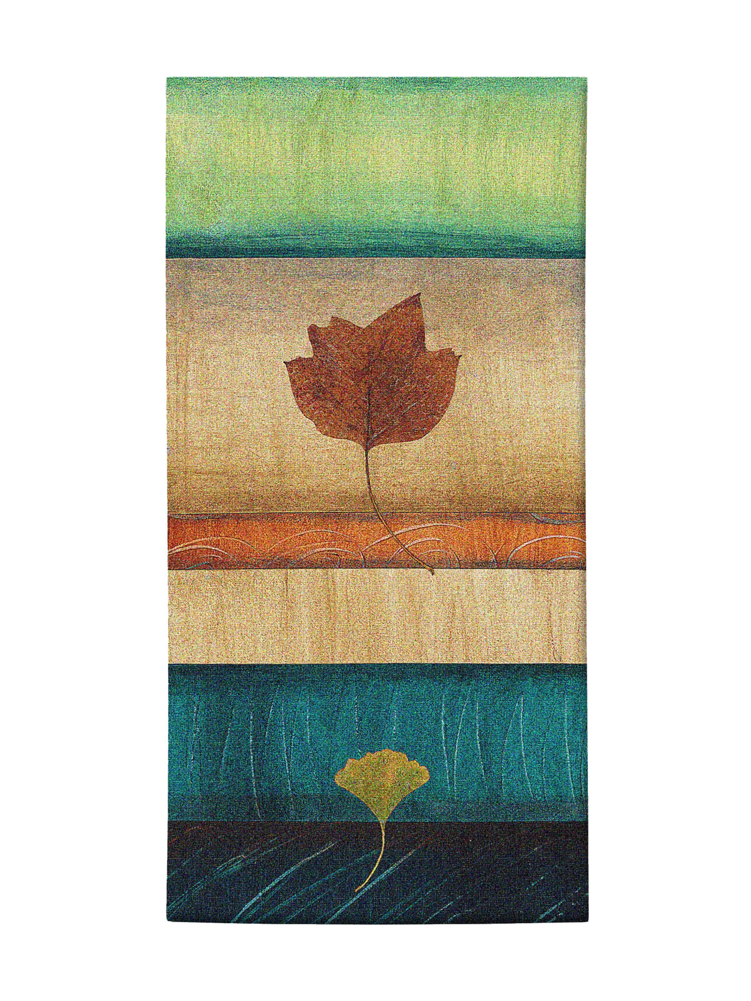 Springing Leaves Ii Medium Wall Tapestry