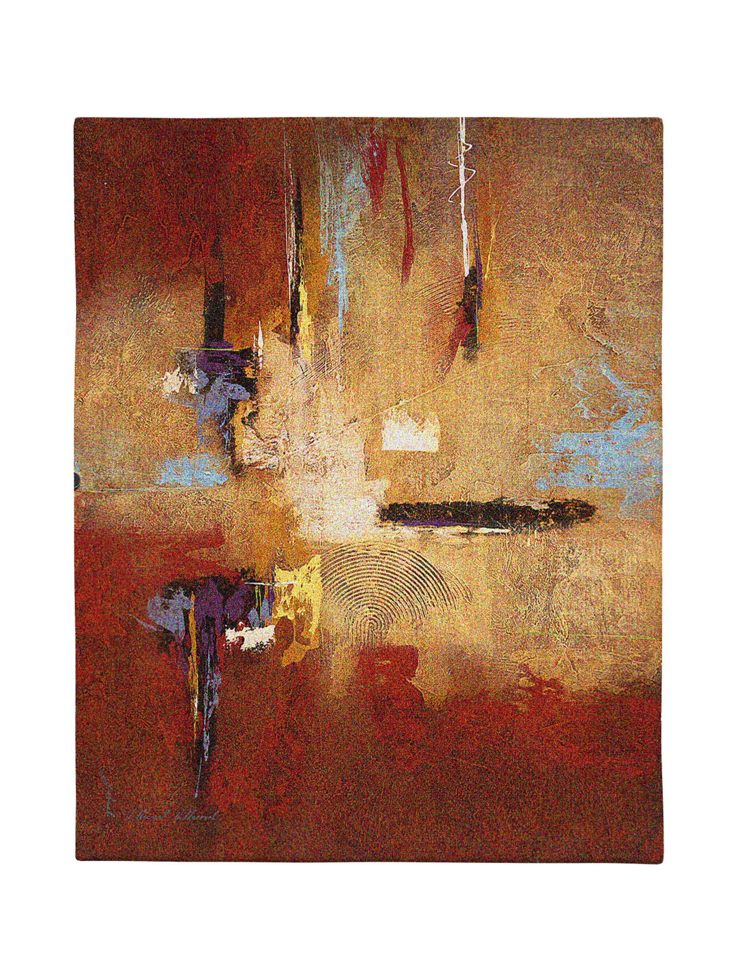 Golden Light Wall Tapestry